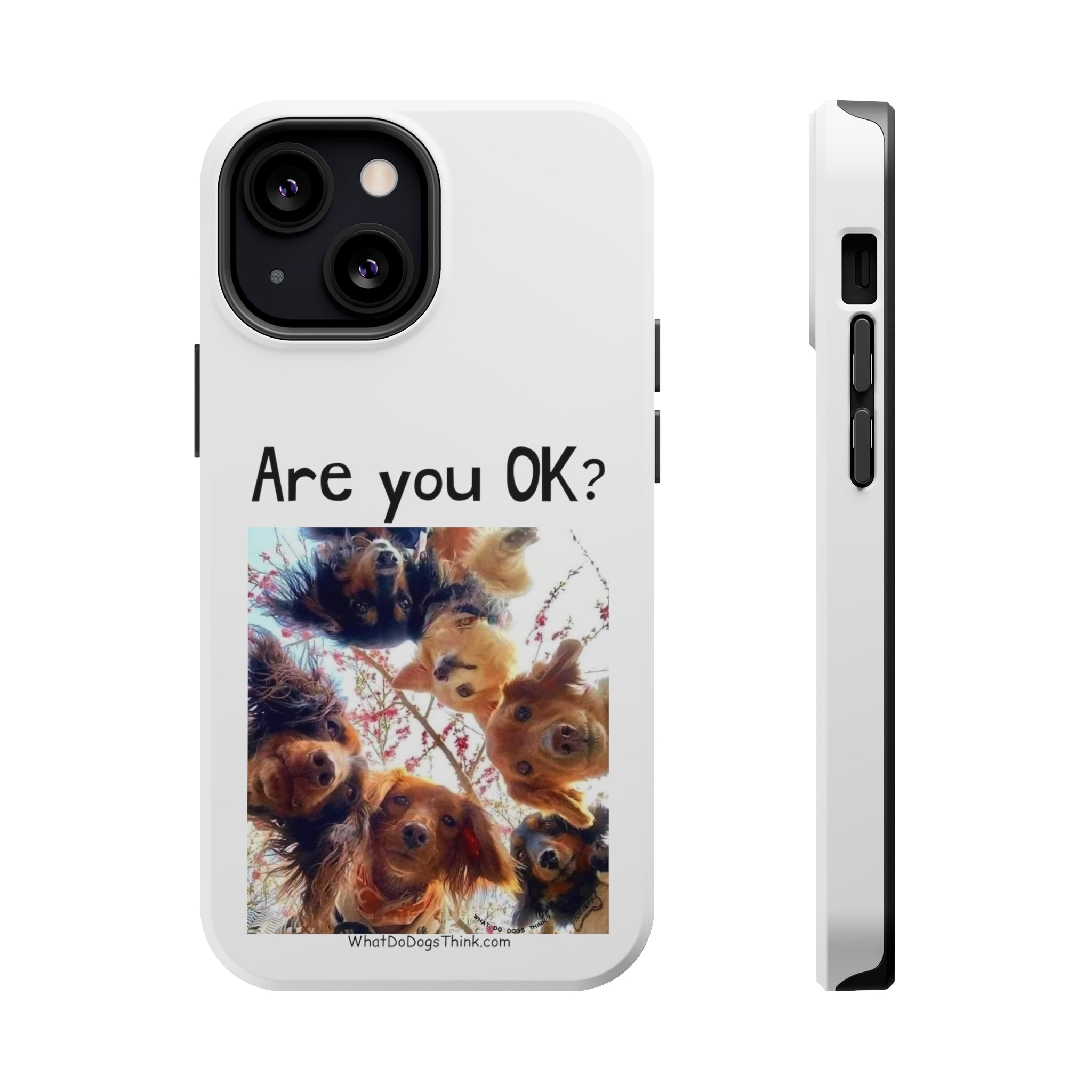 Are you OK? White MagSafe Tough Cases