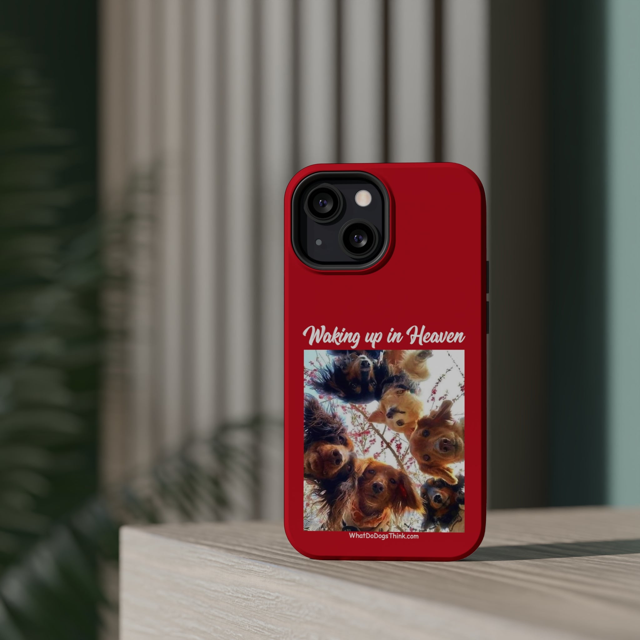 Waking Up In Heaven Red MagSafe Tough Cases