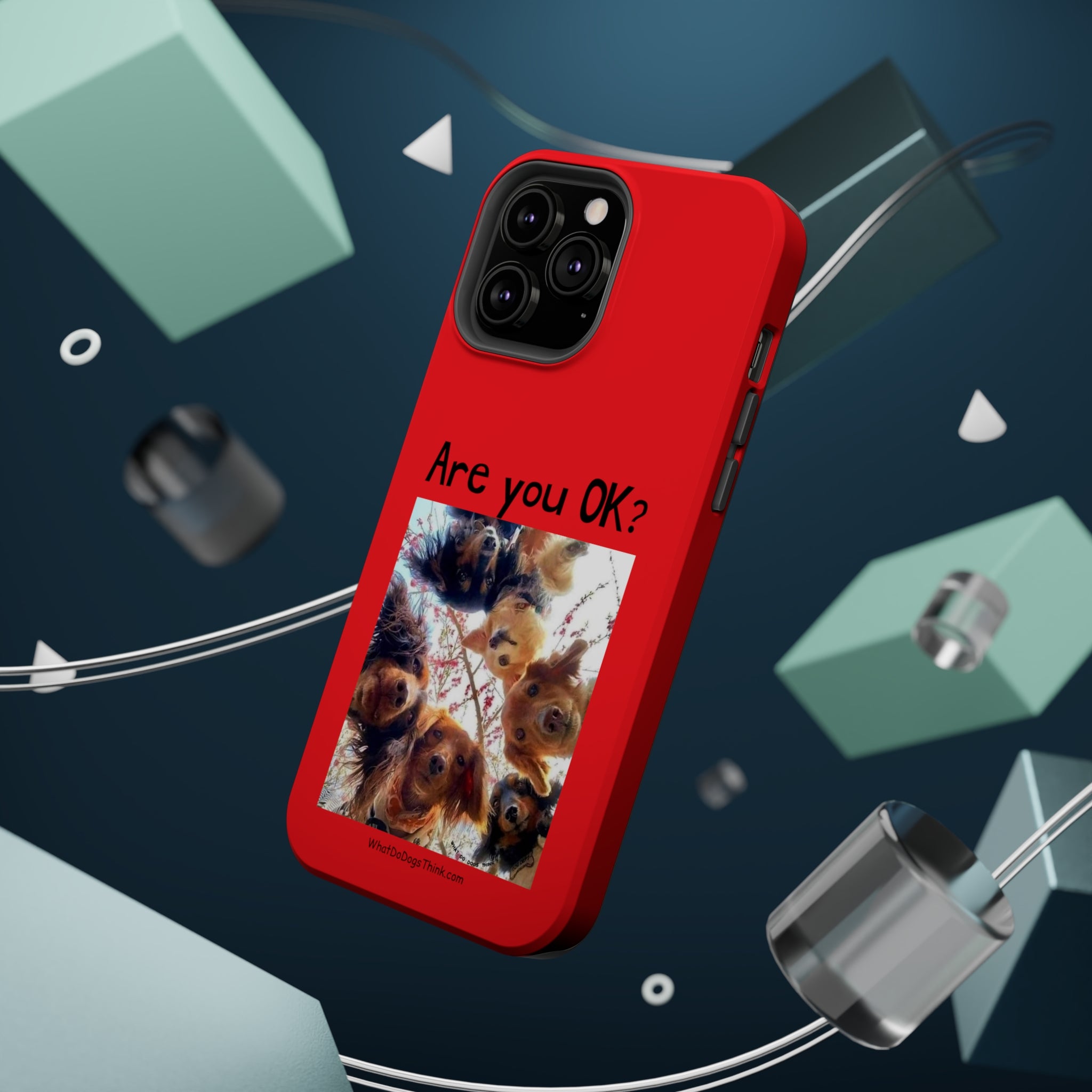 Are you OK? Red MagSafe Tough Cases