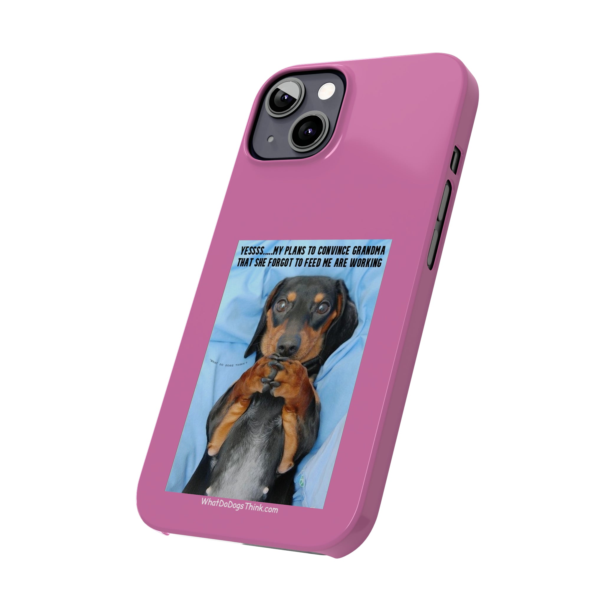 Grandma Pink Slim Phone Cases