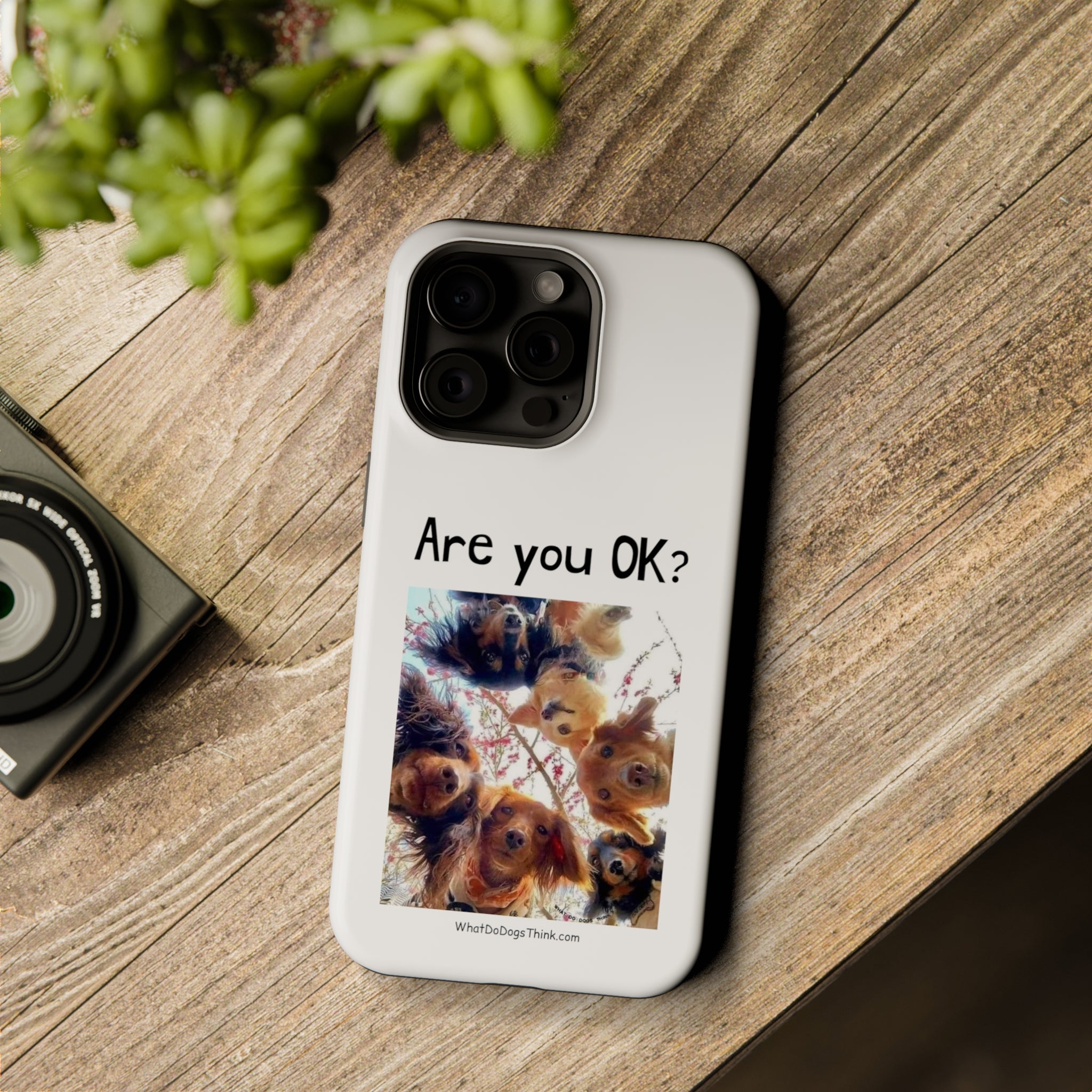 Are you OK? White MagSafe Tough Cases