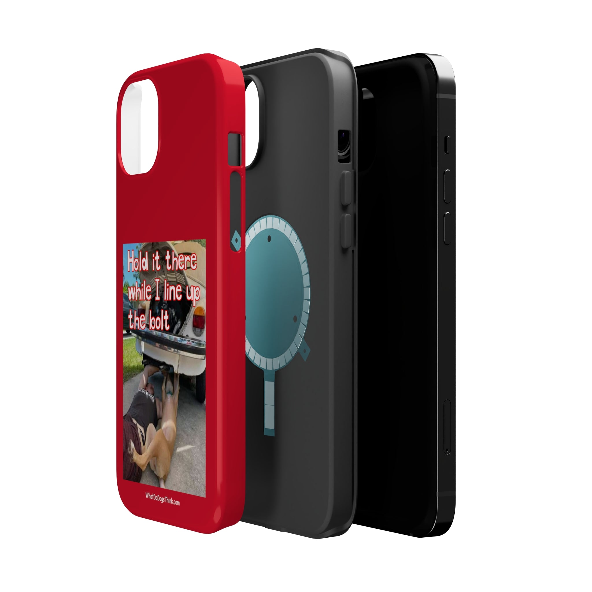 Hold It Red MagSafe Tough Cases