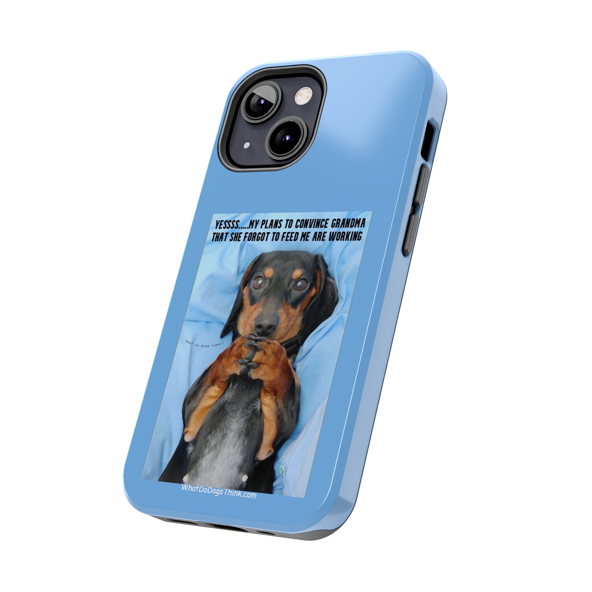 Grandma Blue Tough Phone Cases