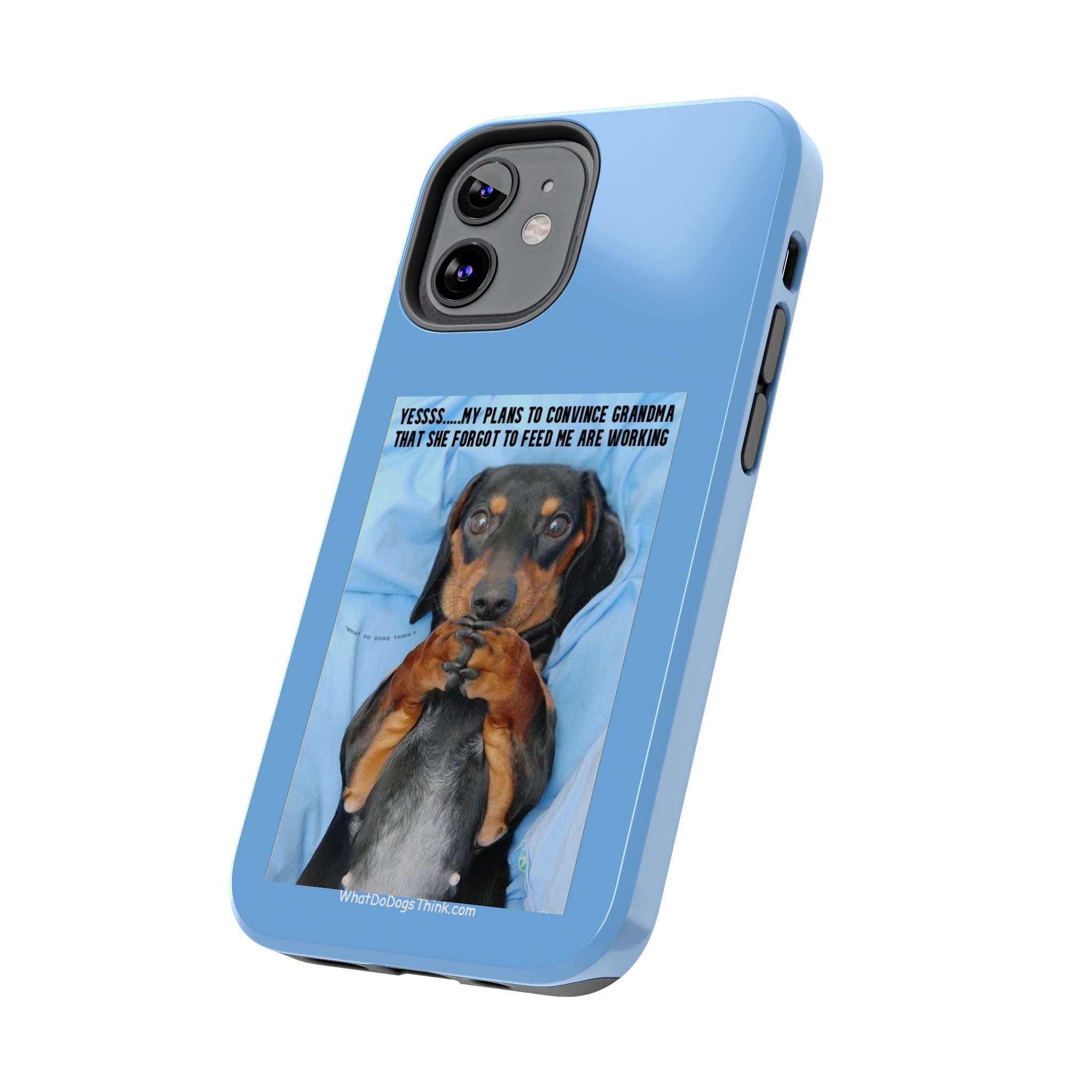 Grandma Blue Tough Phone Cases