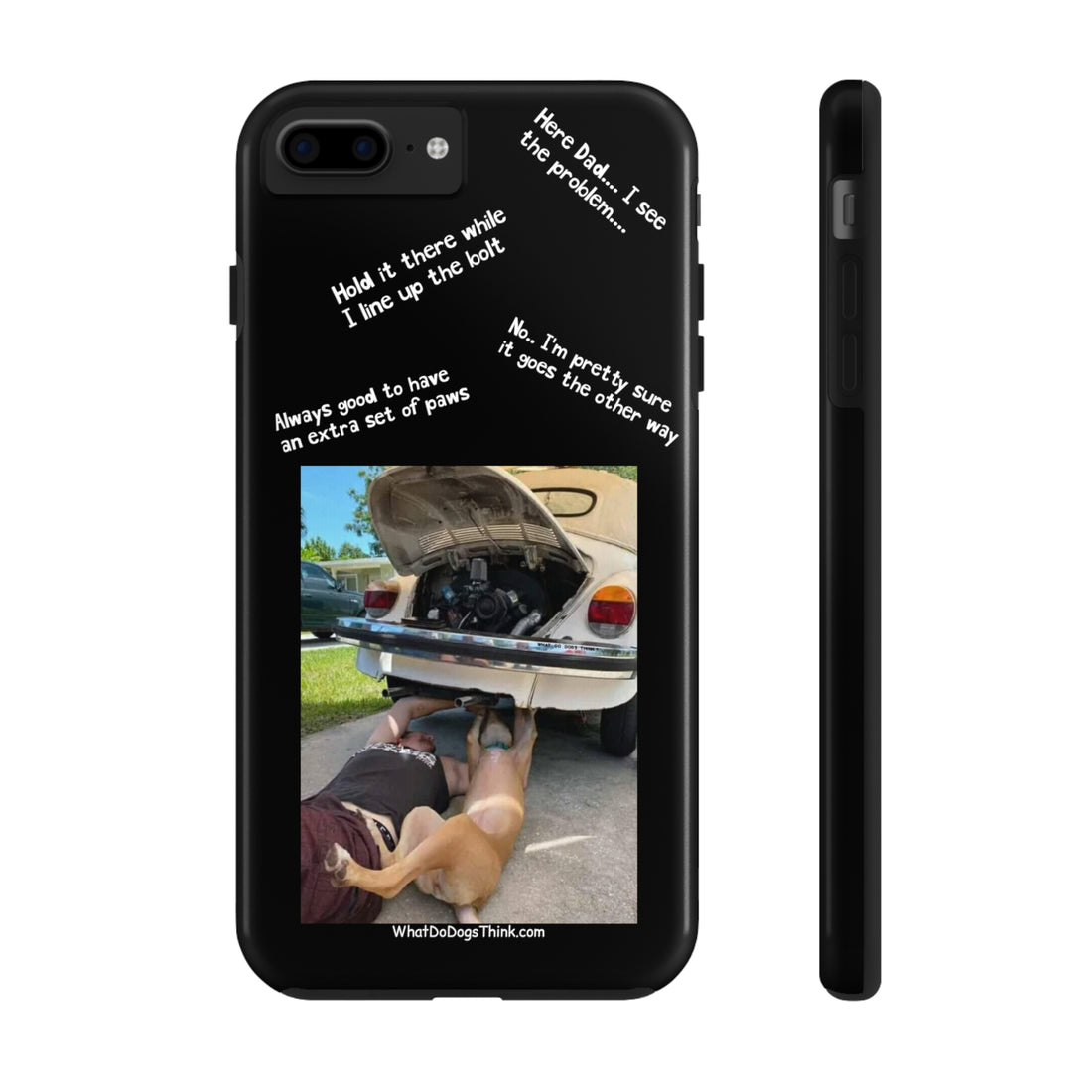 Bug Helper Compilation Black Tough Phone Cases