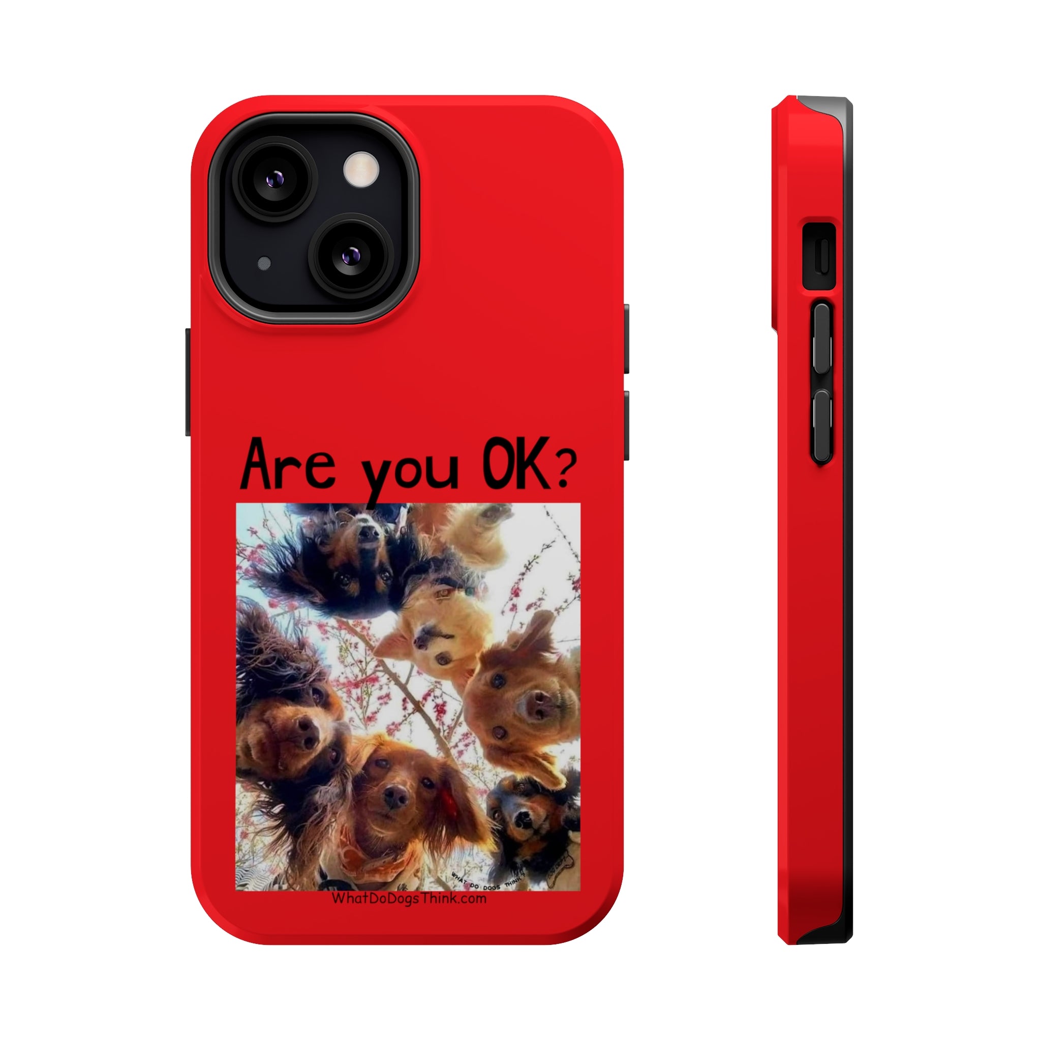 Are you OK? Red MagSafe Tough Cases