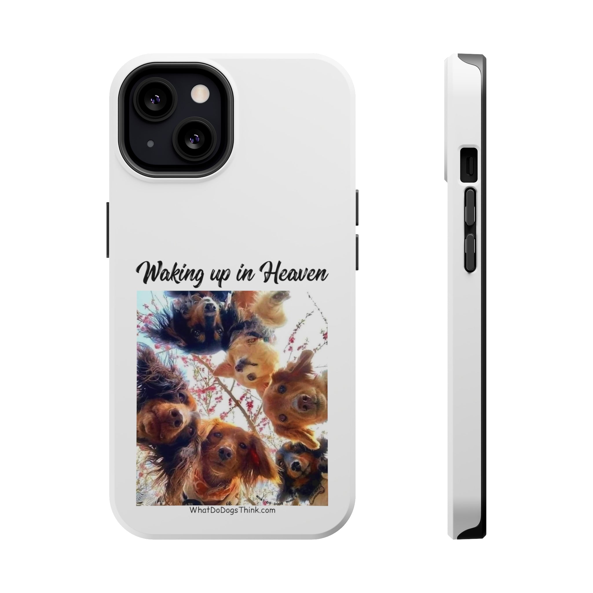 Waking Up In Heaven White MagSafe Tough Cases