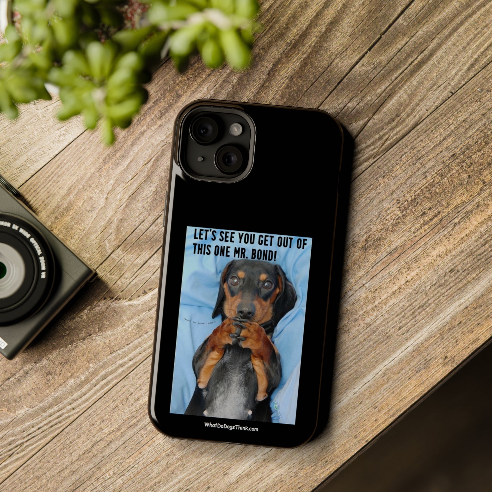 Mr. Bond Black MagSafe Tough Cases