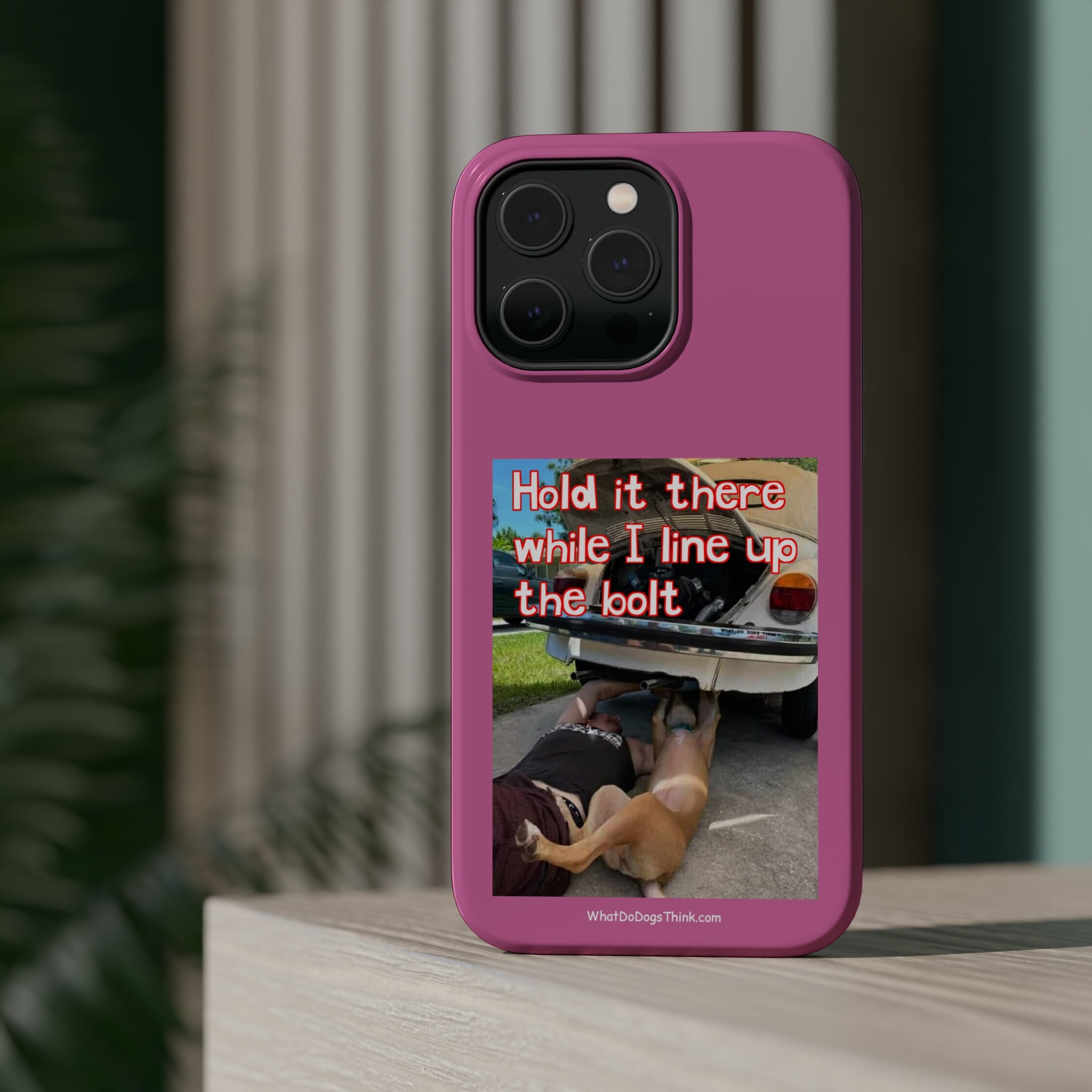 Hold It Pink MagSafe Tough Cases