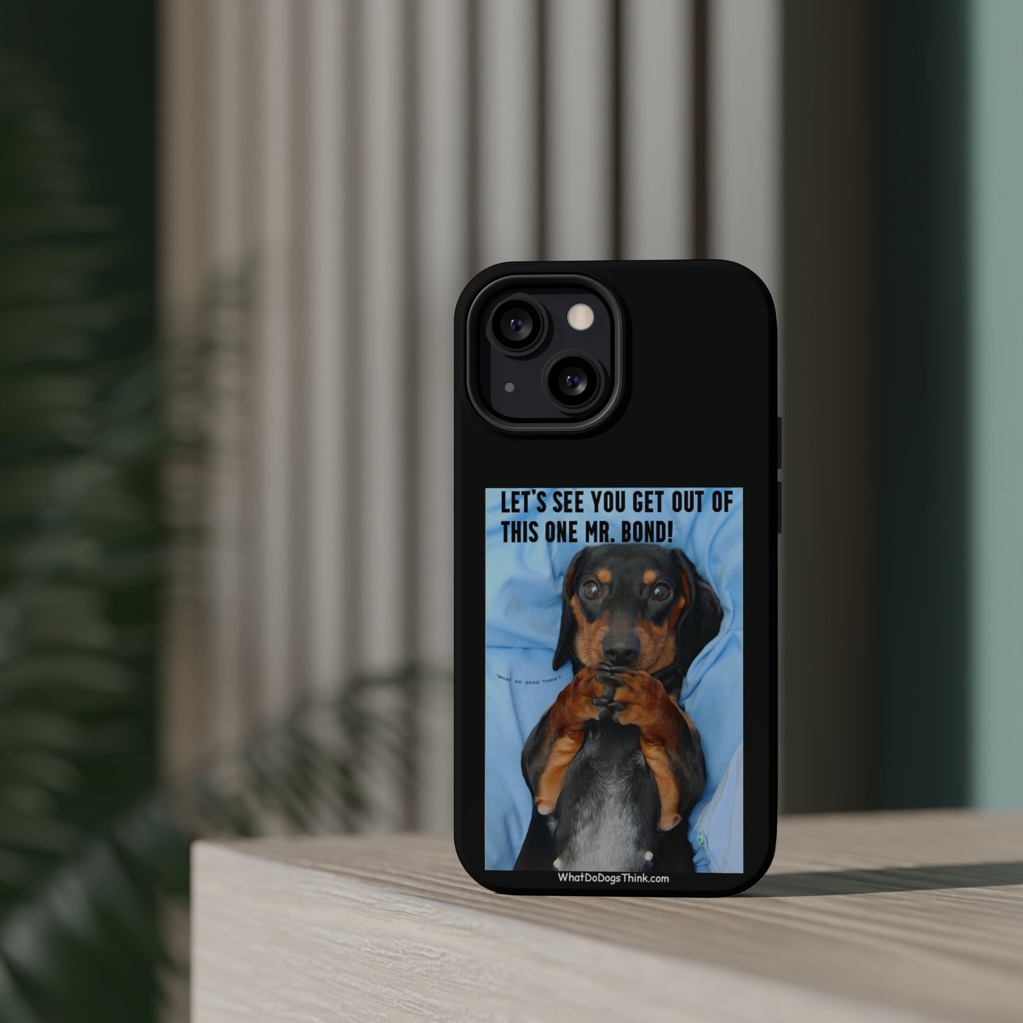 Mr. Bond Black MagSafe Tough Cases