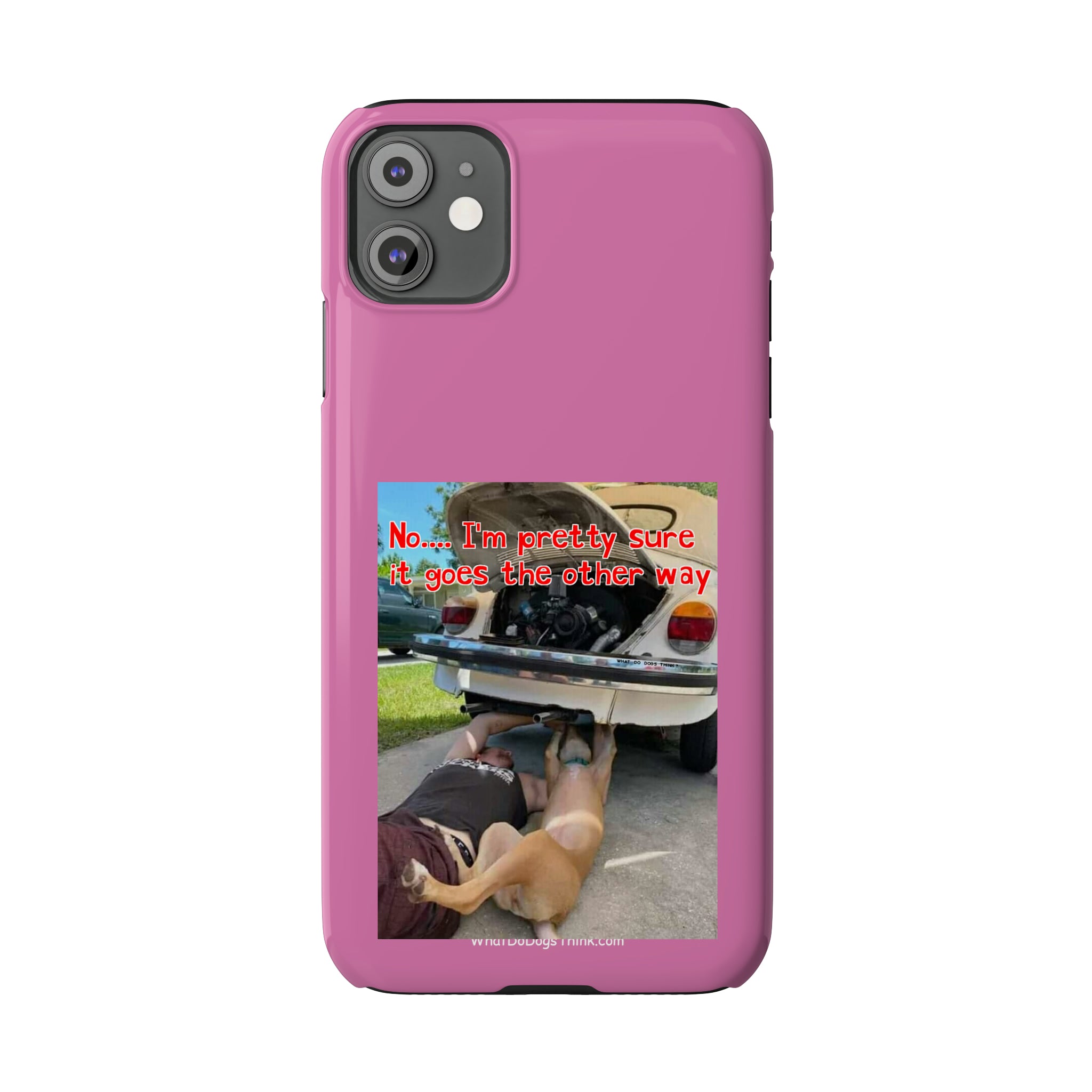 Other Way Pink Slim Phone Cases