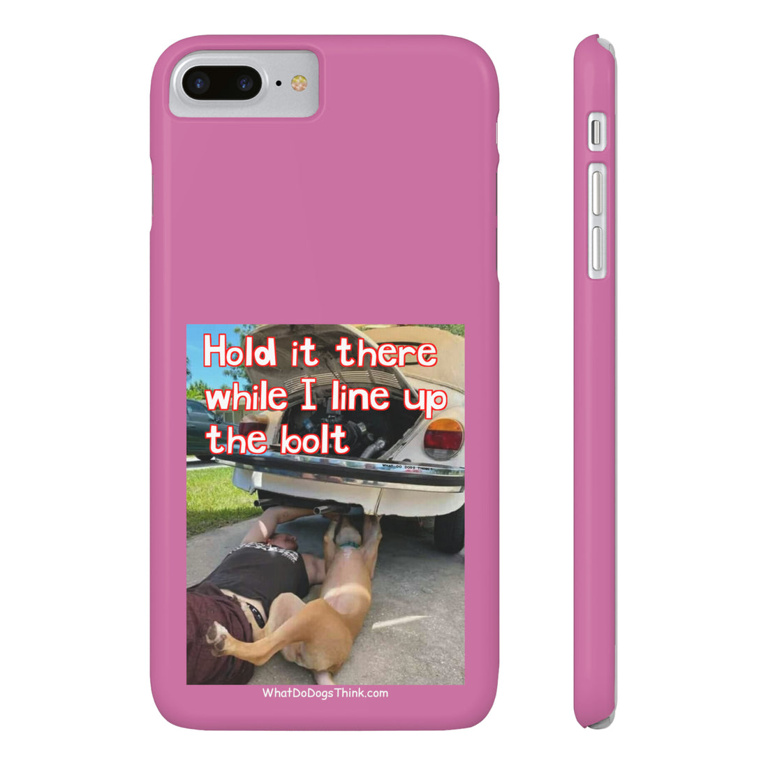 Hold It Pink Slim Phone Cases