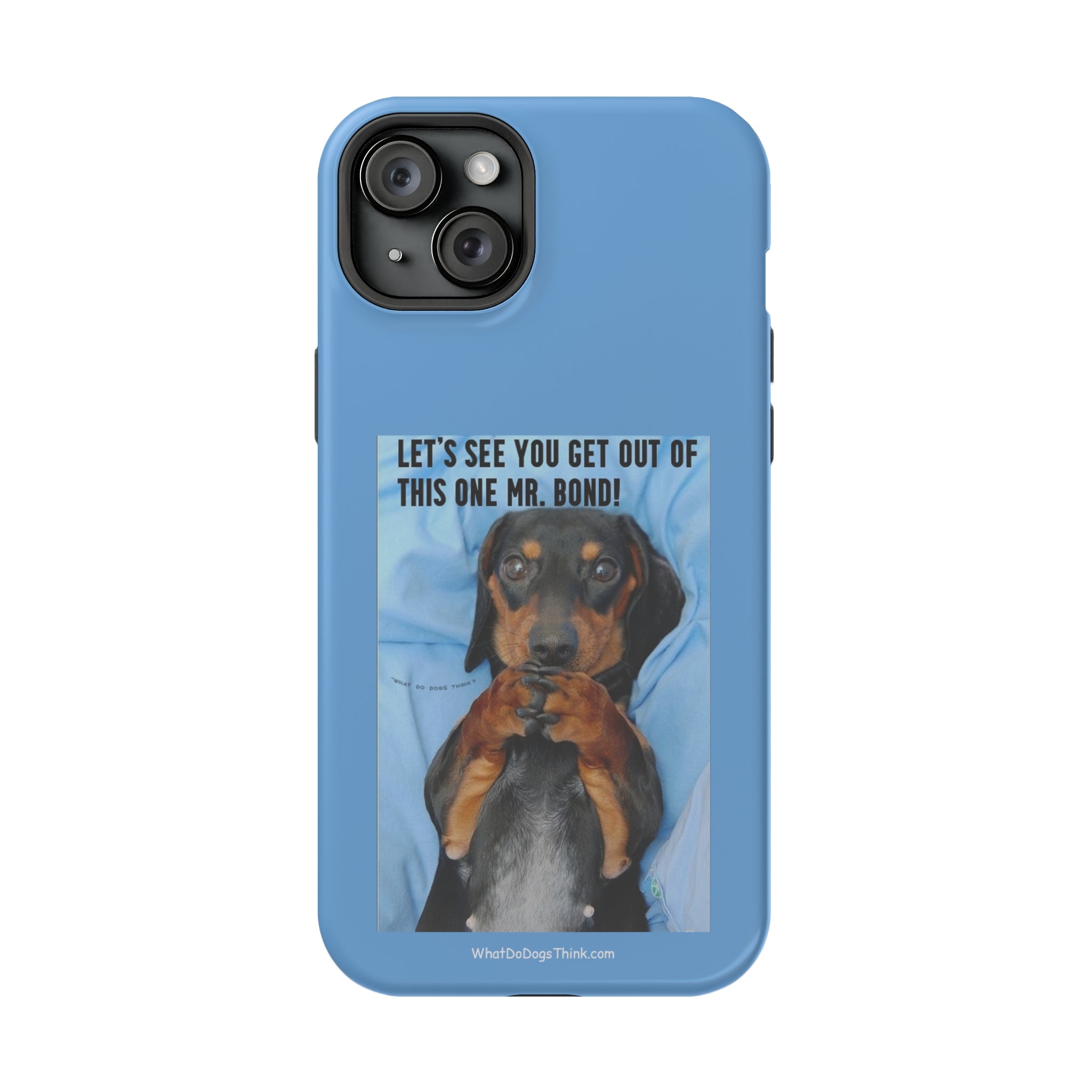 Mr. Bond Blue MagSafe Tough Cases