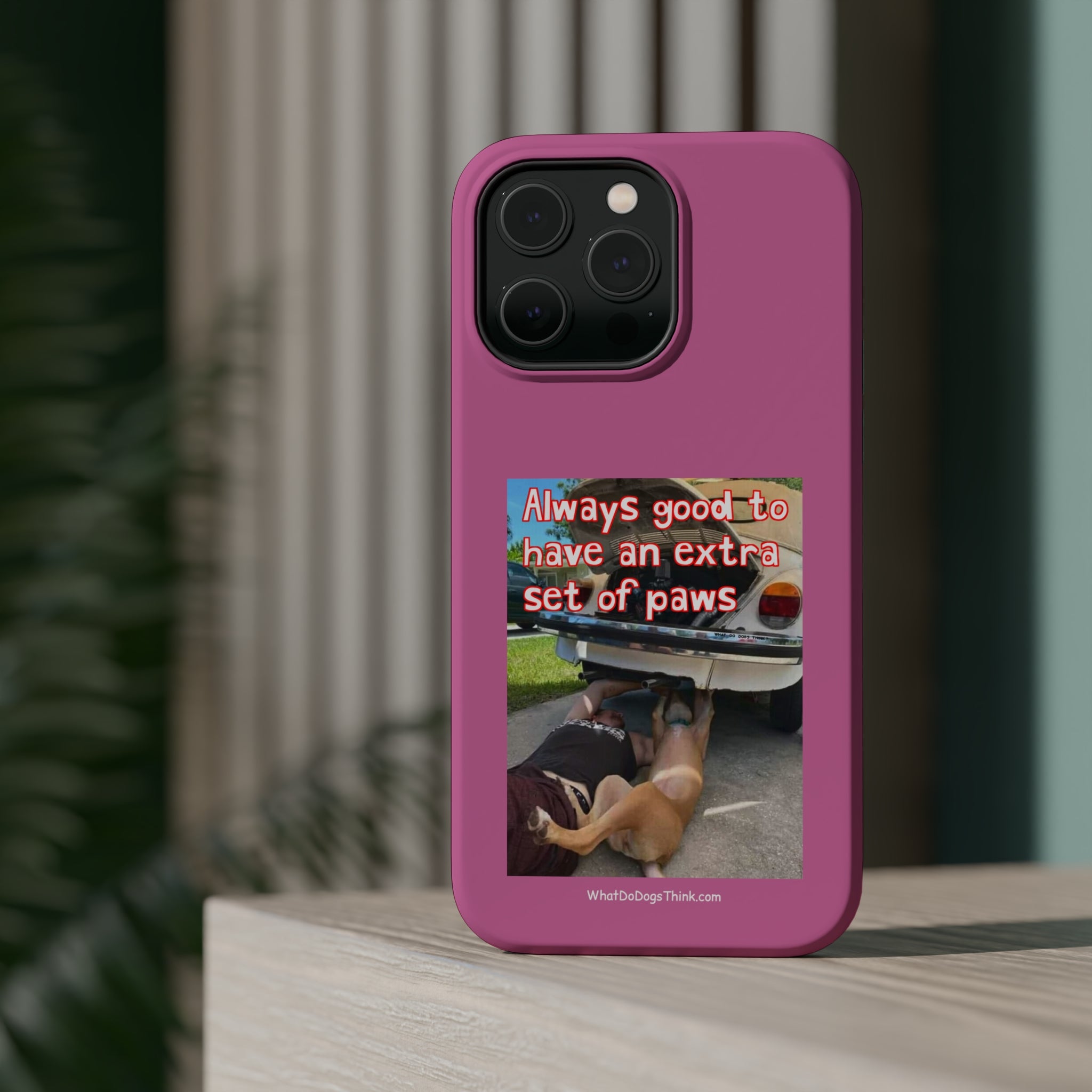 Extra Paw Pink MagSafe Tough Cases