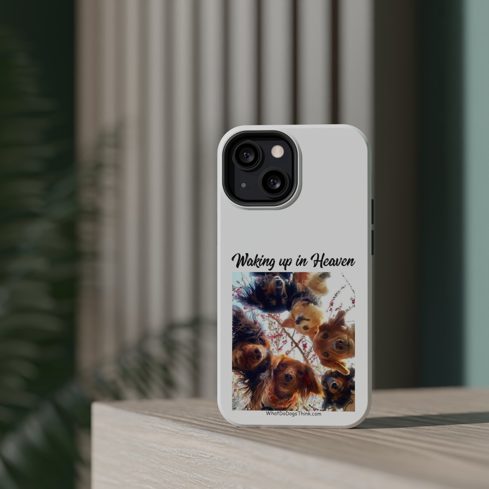 Waking Up In Heaven White MagSafe Tough Cases