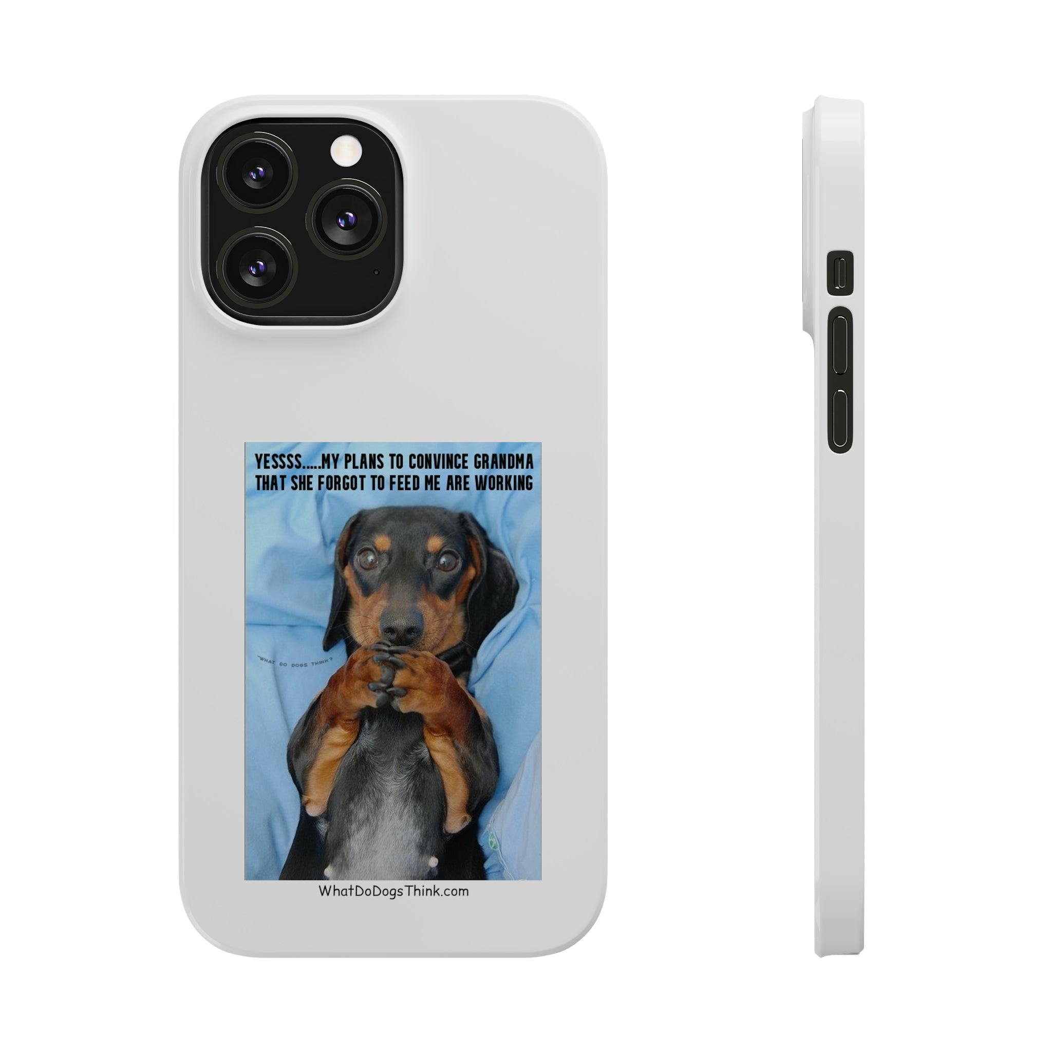 Grandma White Slim Phone Cases