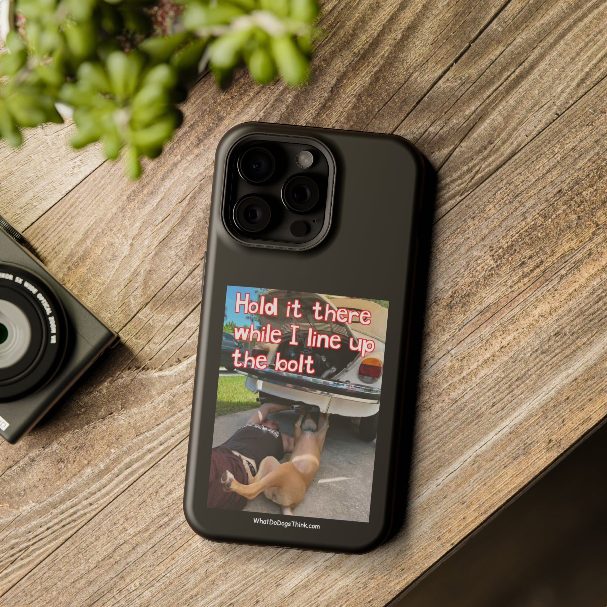 Hold It Black MagSafe Tough Cases