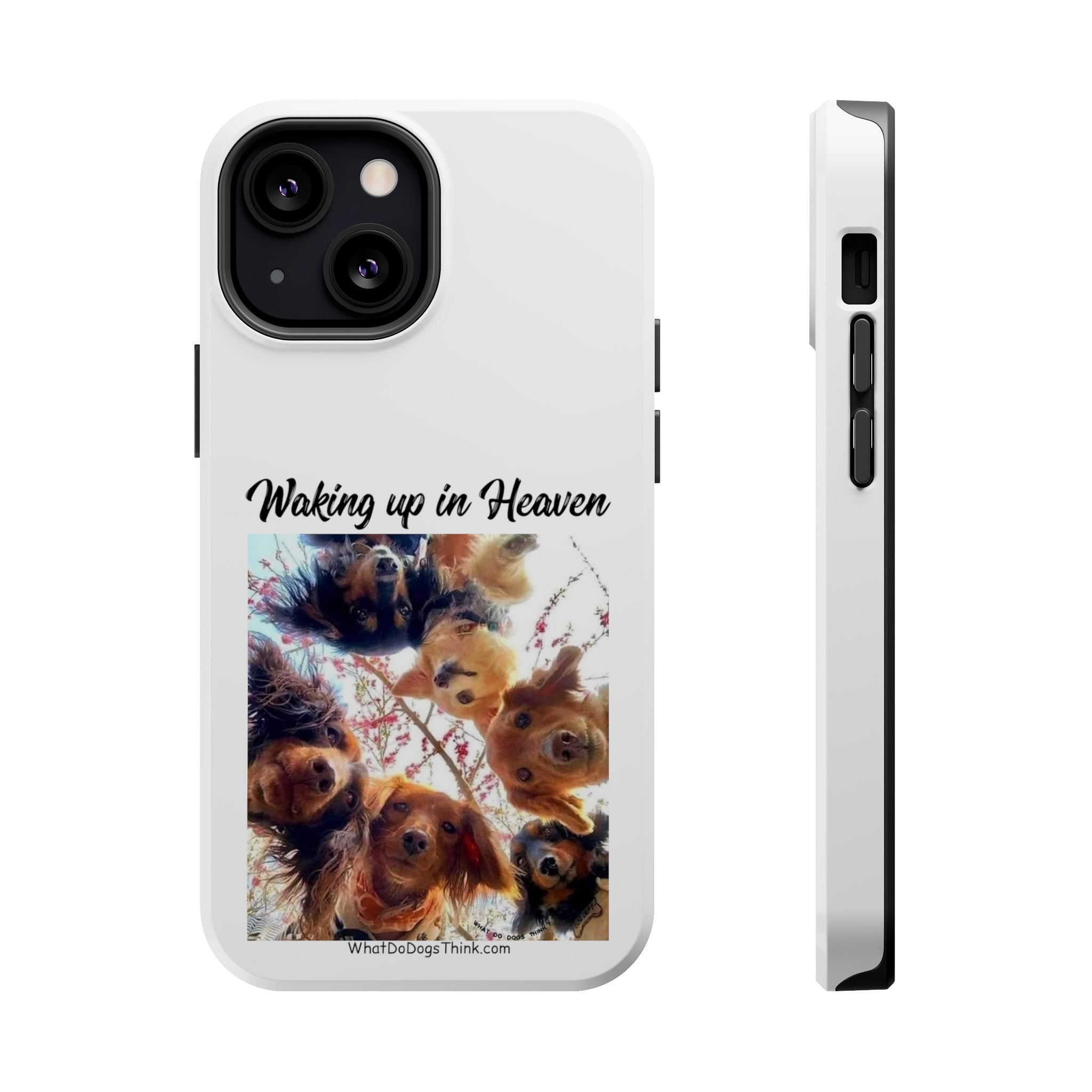 Waking Up In Heaven White MagSafe Tough Cases