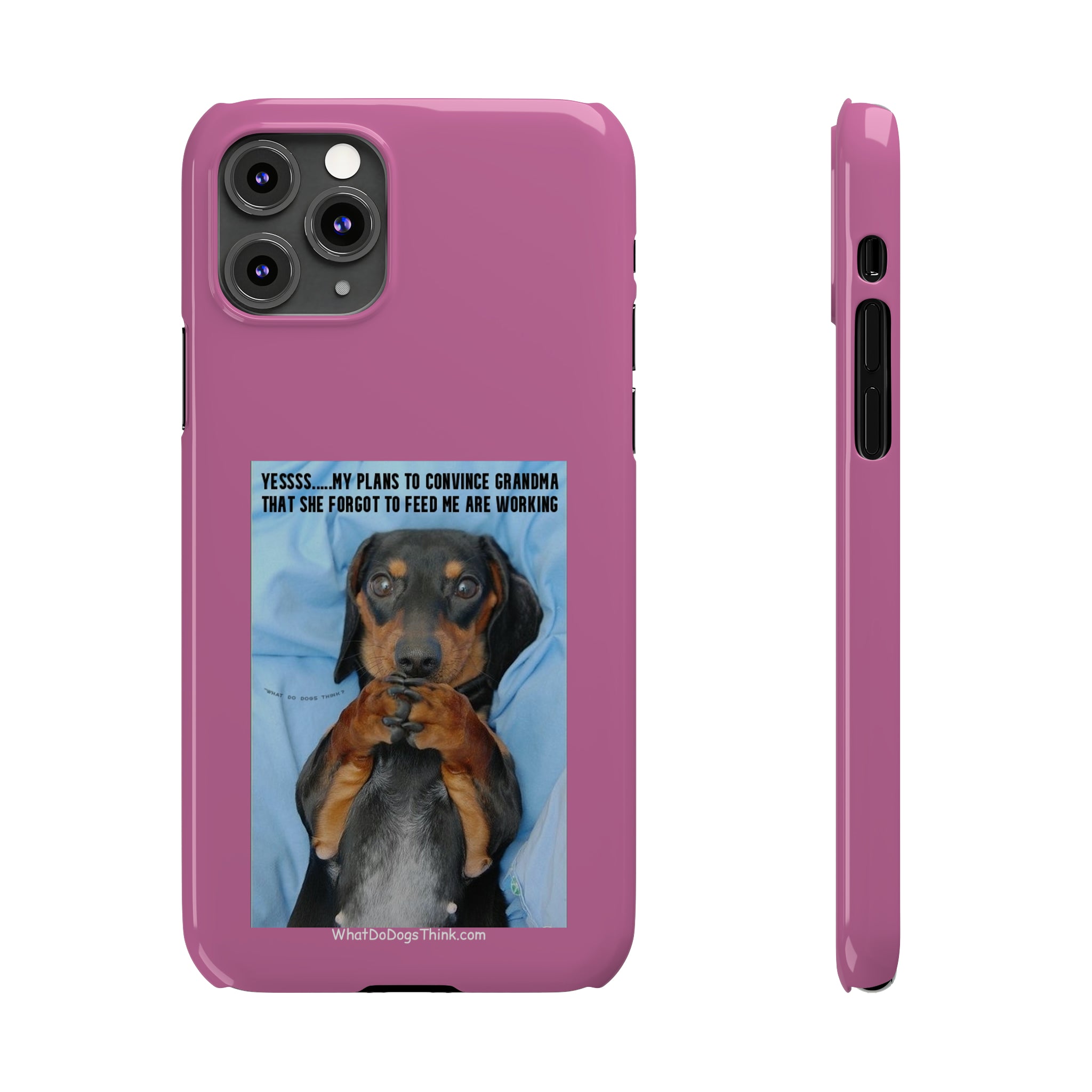 Grandma Pink Slim Phone Cases