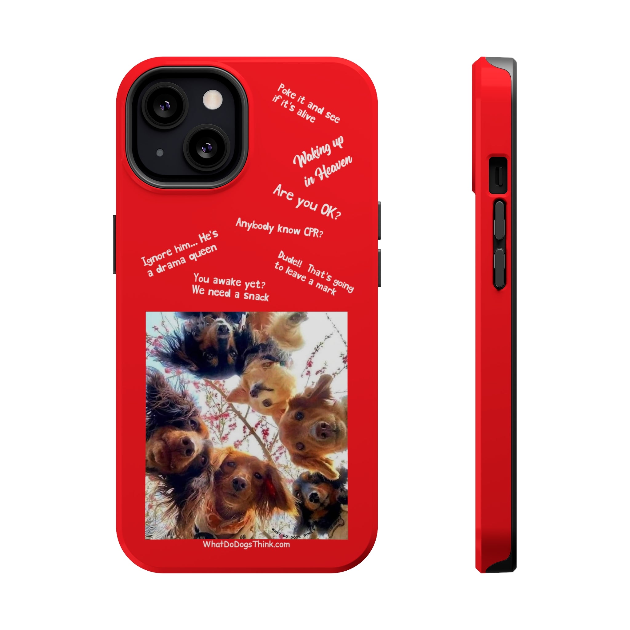 Bug Helper Compilation Red MagSafe Tough Cases