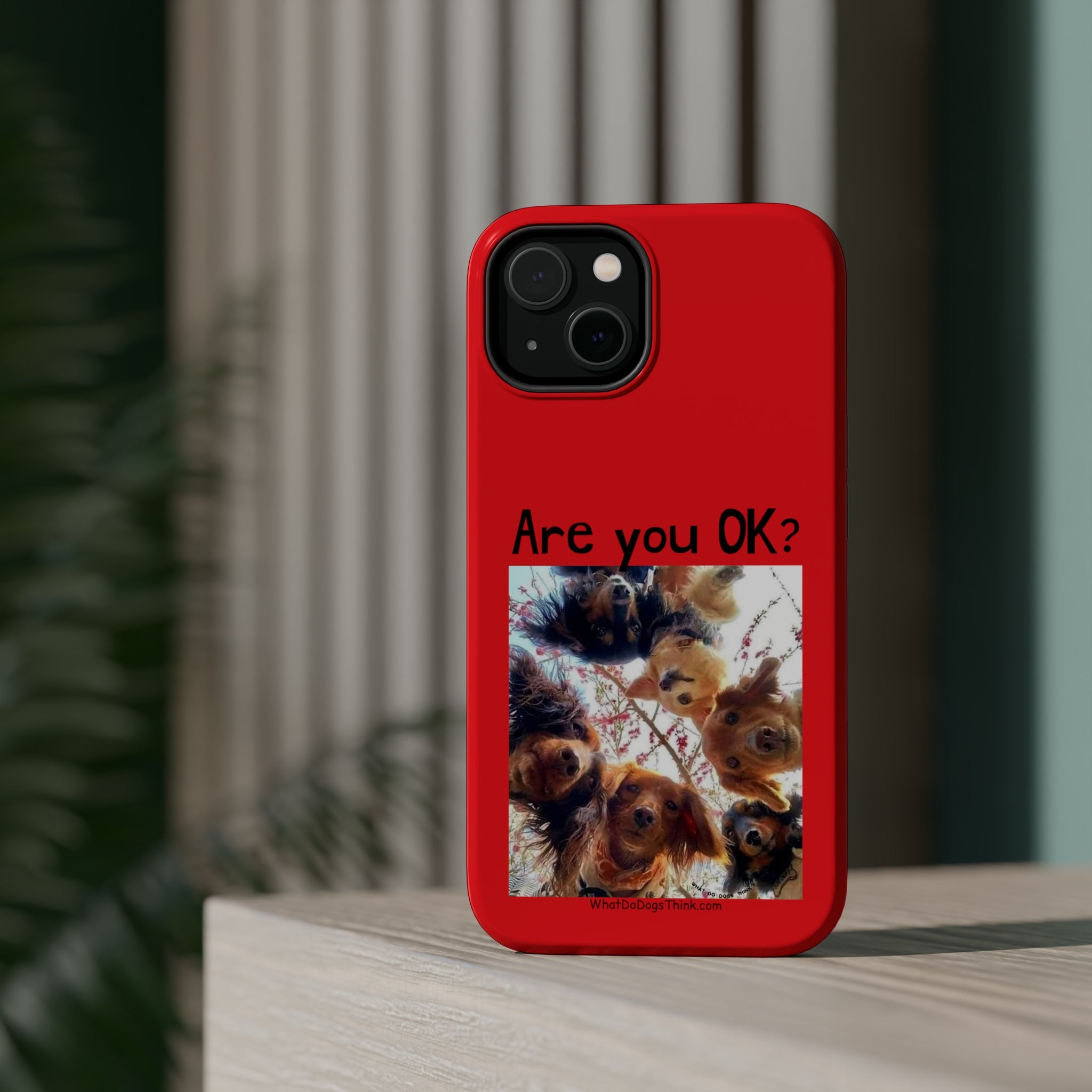 Are you OK? Red MagSafe Tough Cases