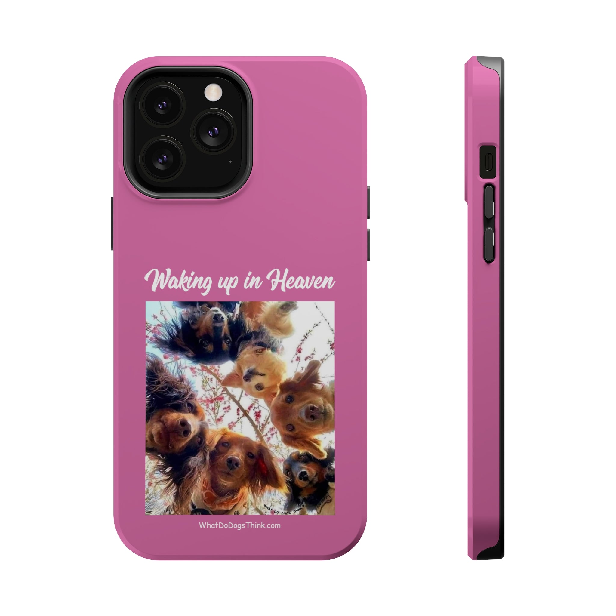 Waking Up In Heaven Pink MagSafe Tough Cases