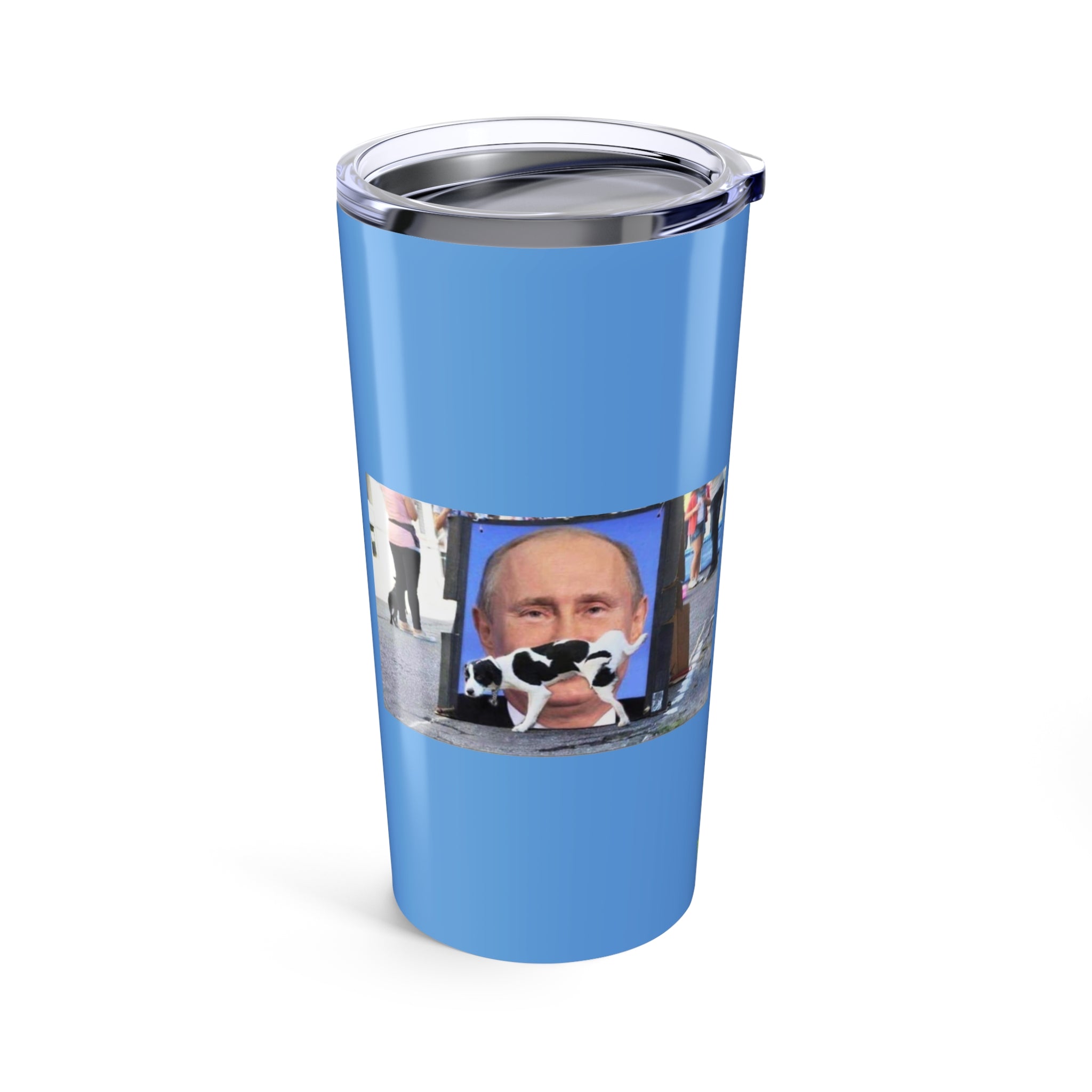 Piss on Putin Blue Tumbler 20oz