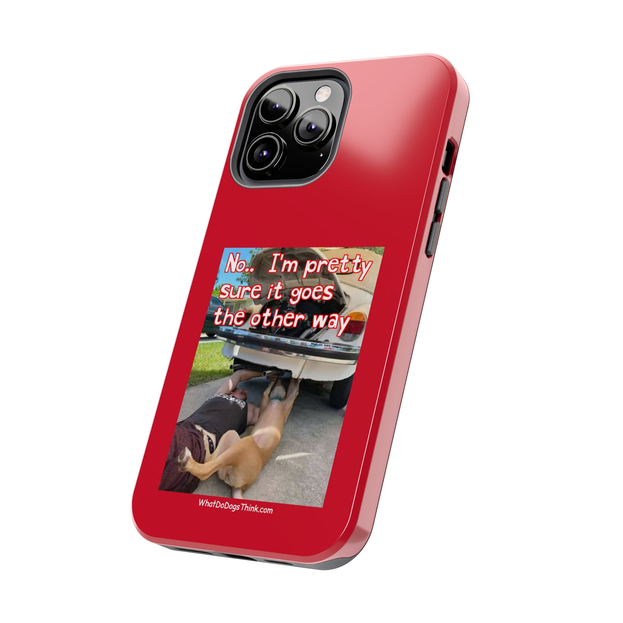 Other Way Red Tough Phone Cases