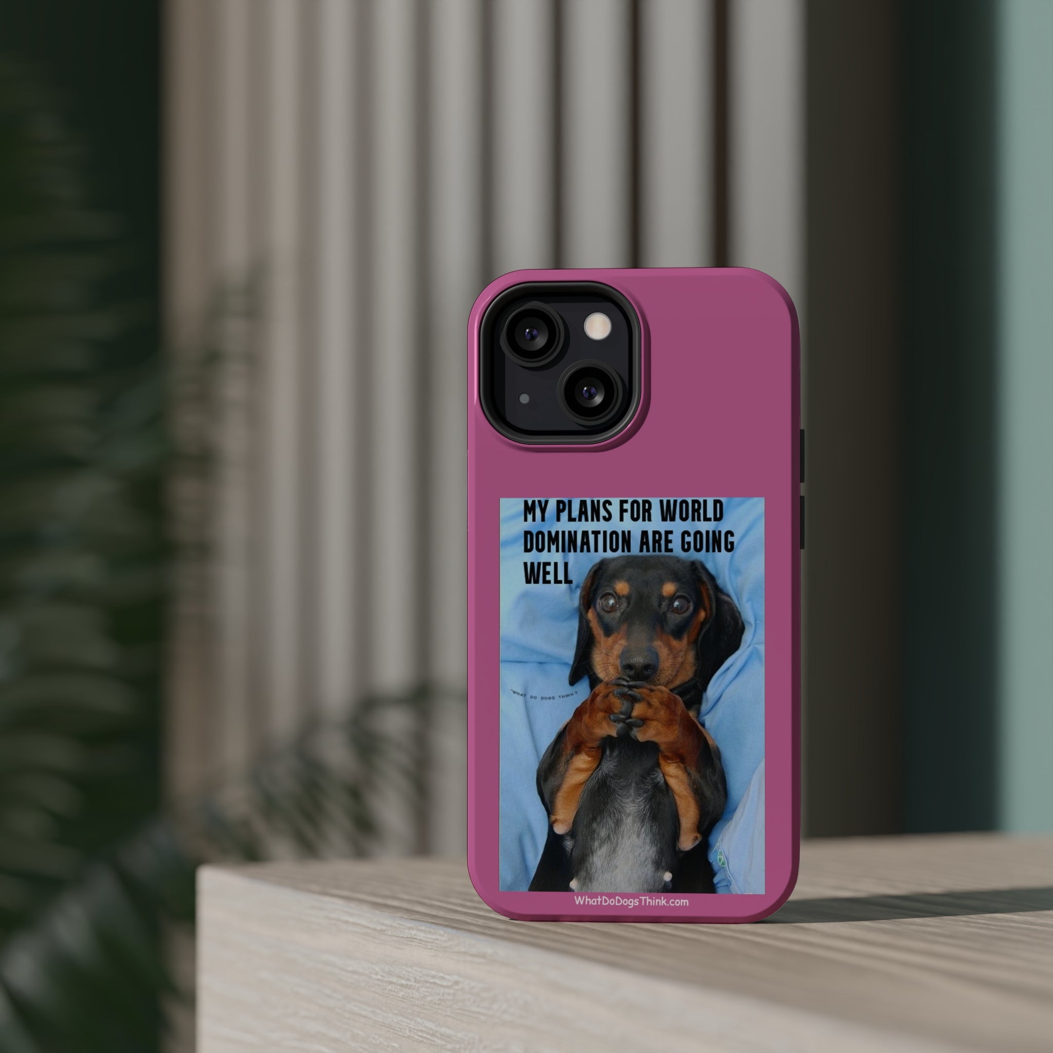 World Domination Pink MagSafe Tough Cases