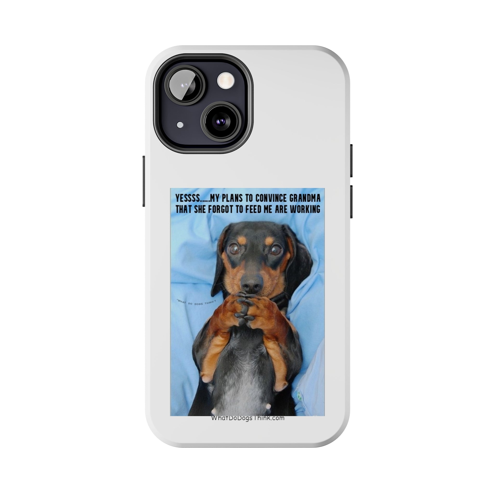 Grandma White Tough Phone Cases