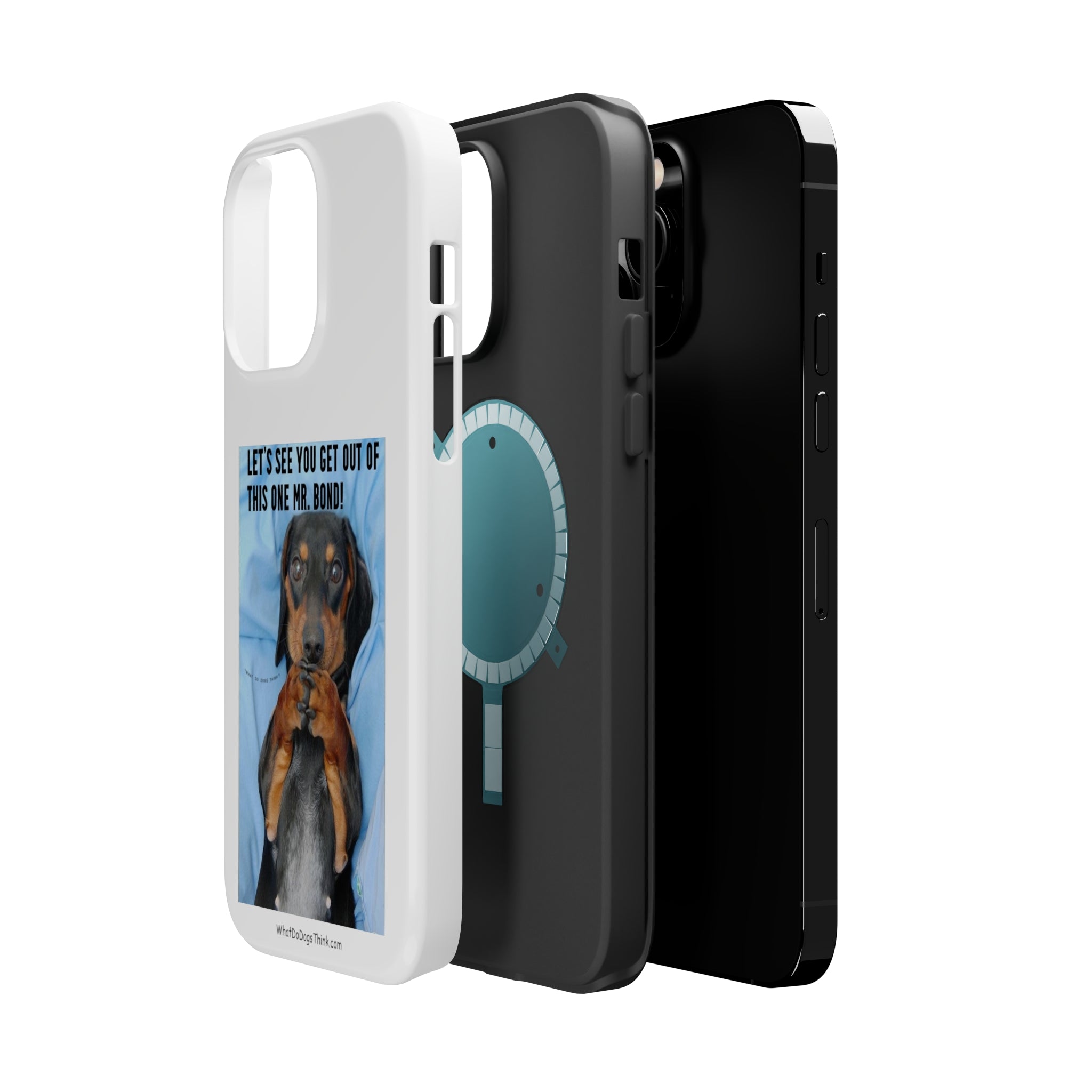 Mr. Bond White MagSafe Tough Cases