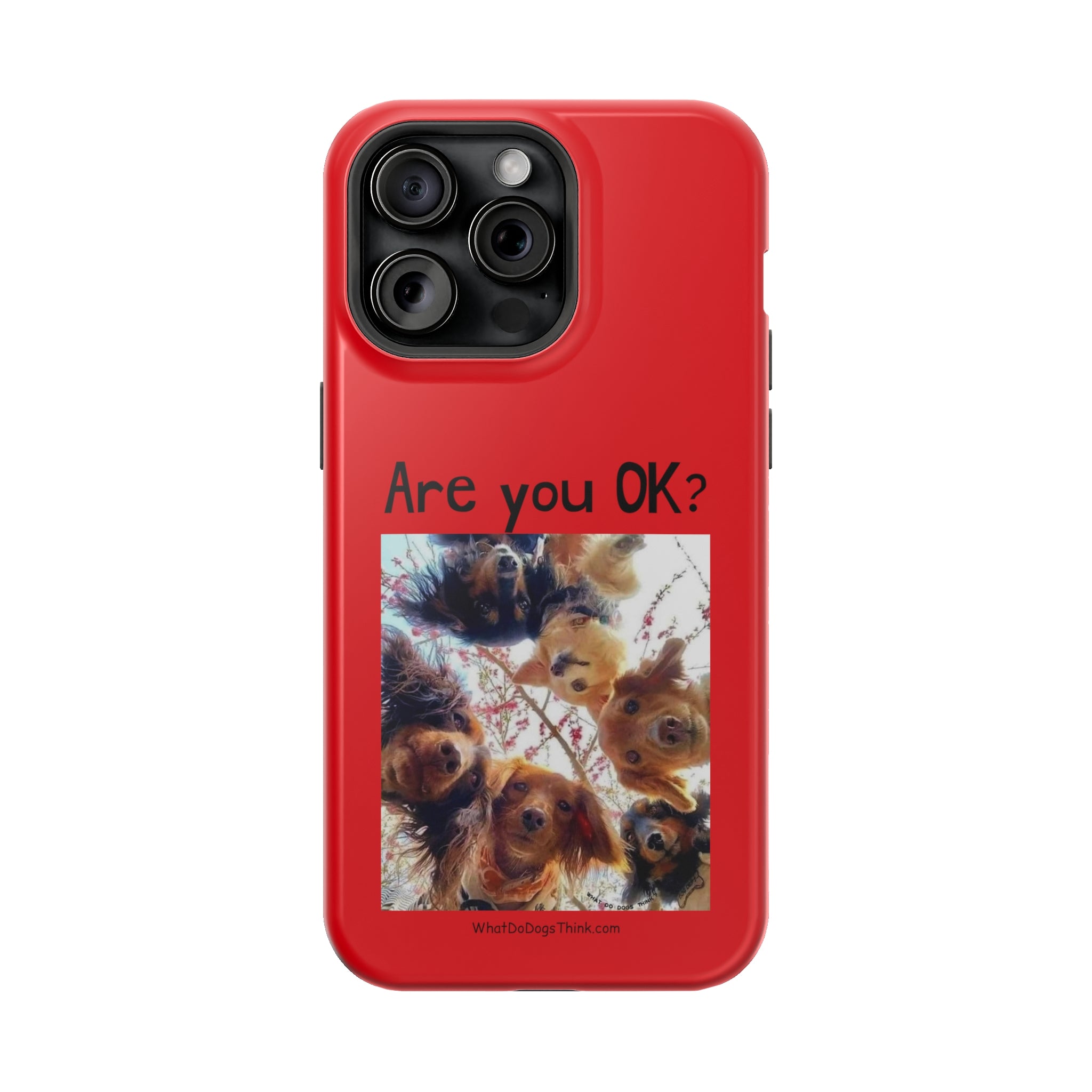 Are you OK? Red MagSafe Tough Cases