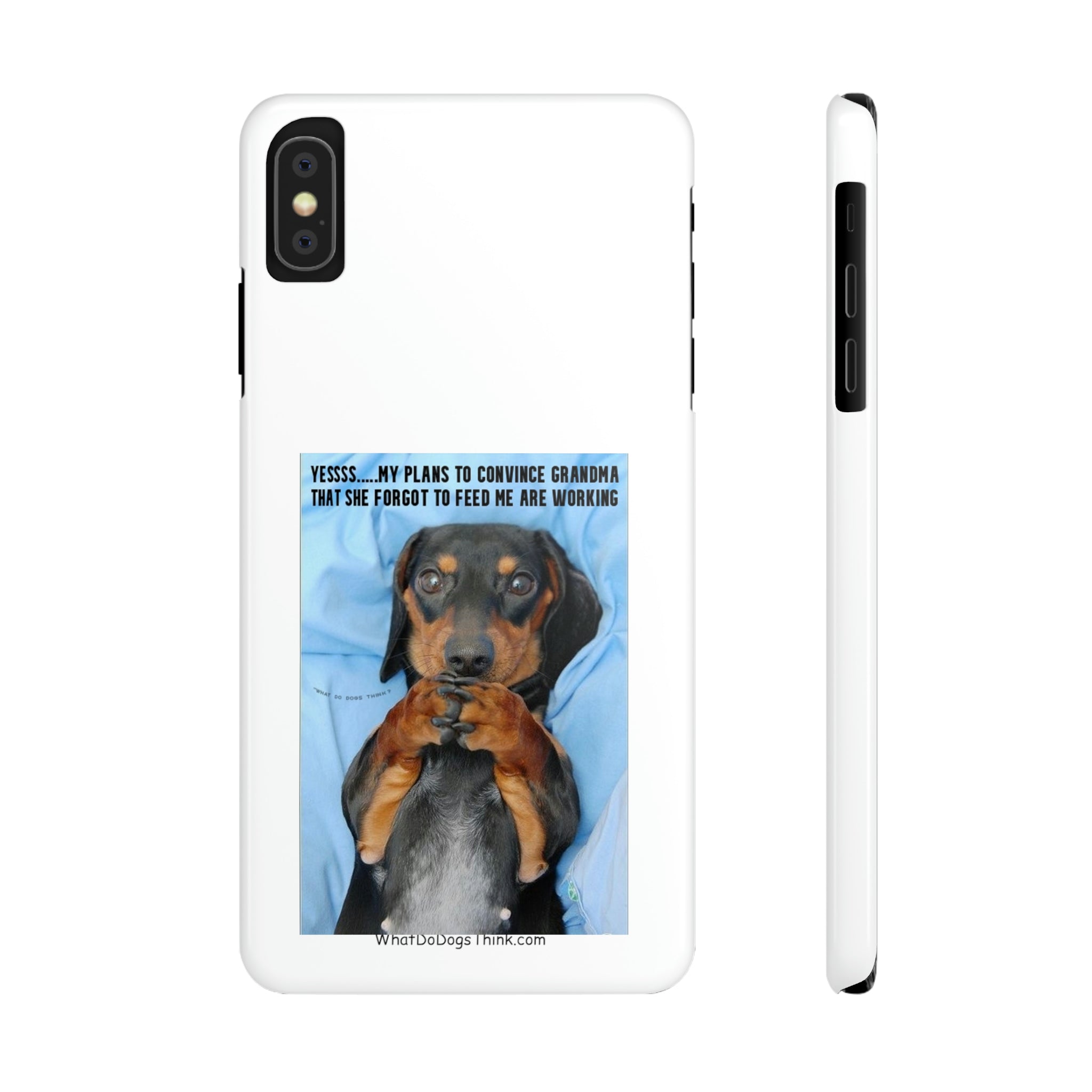 Grandma White Slim Phone Cases