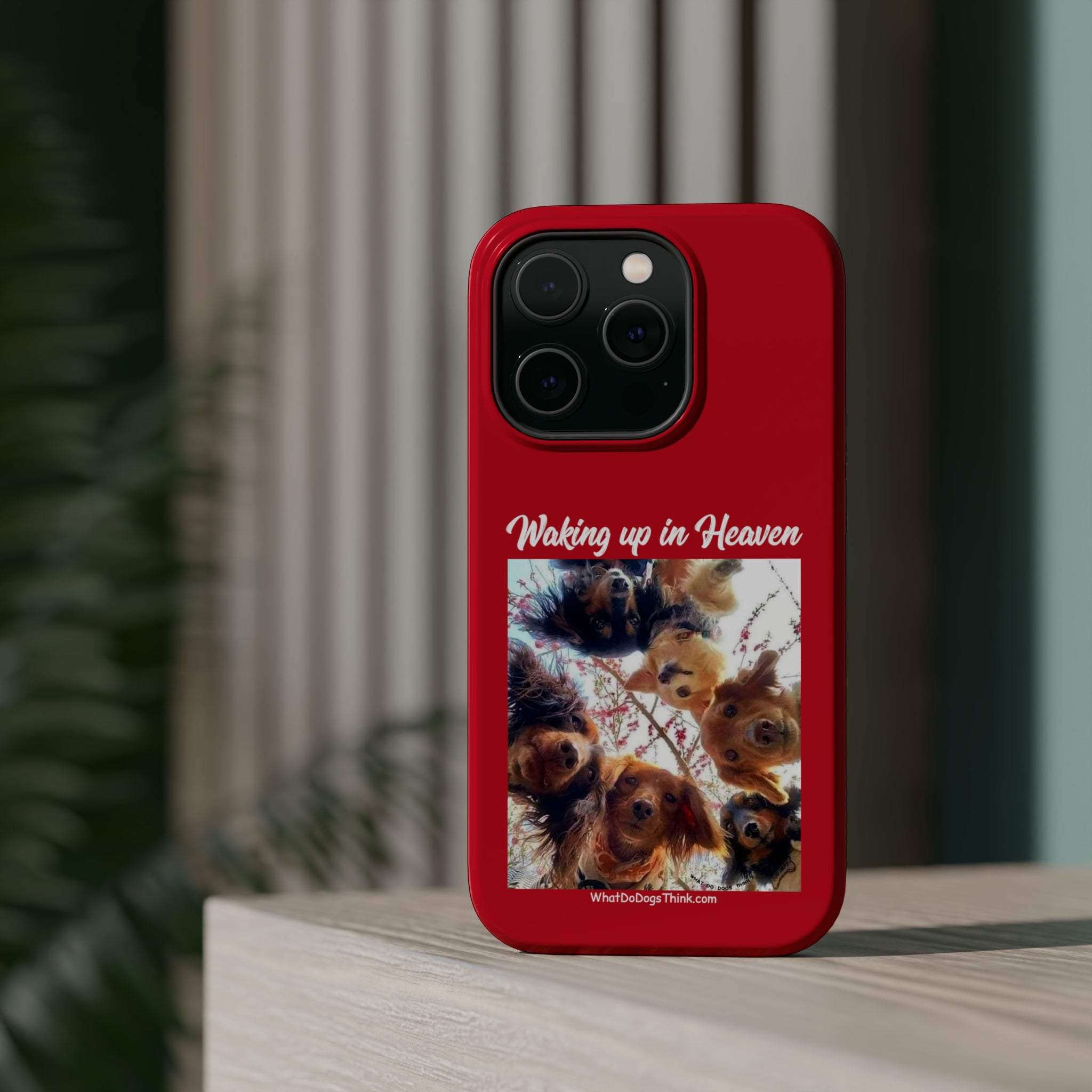 Waking Up In Heaven Red MagSafe Tough Cases