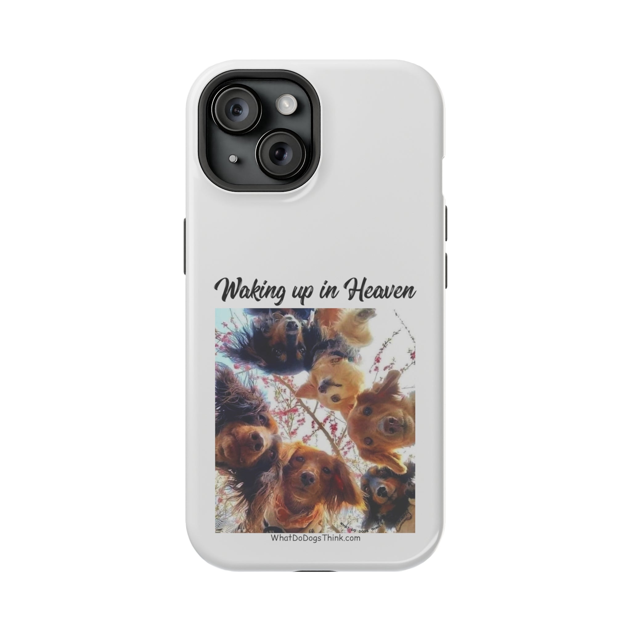 Waking Up In Heaven White MagSafe Tough Cases