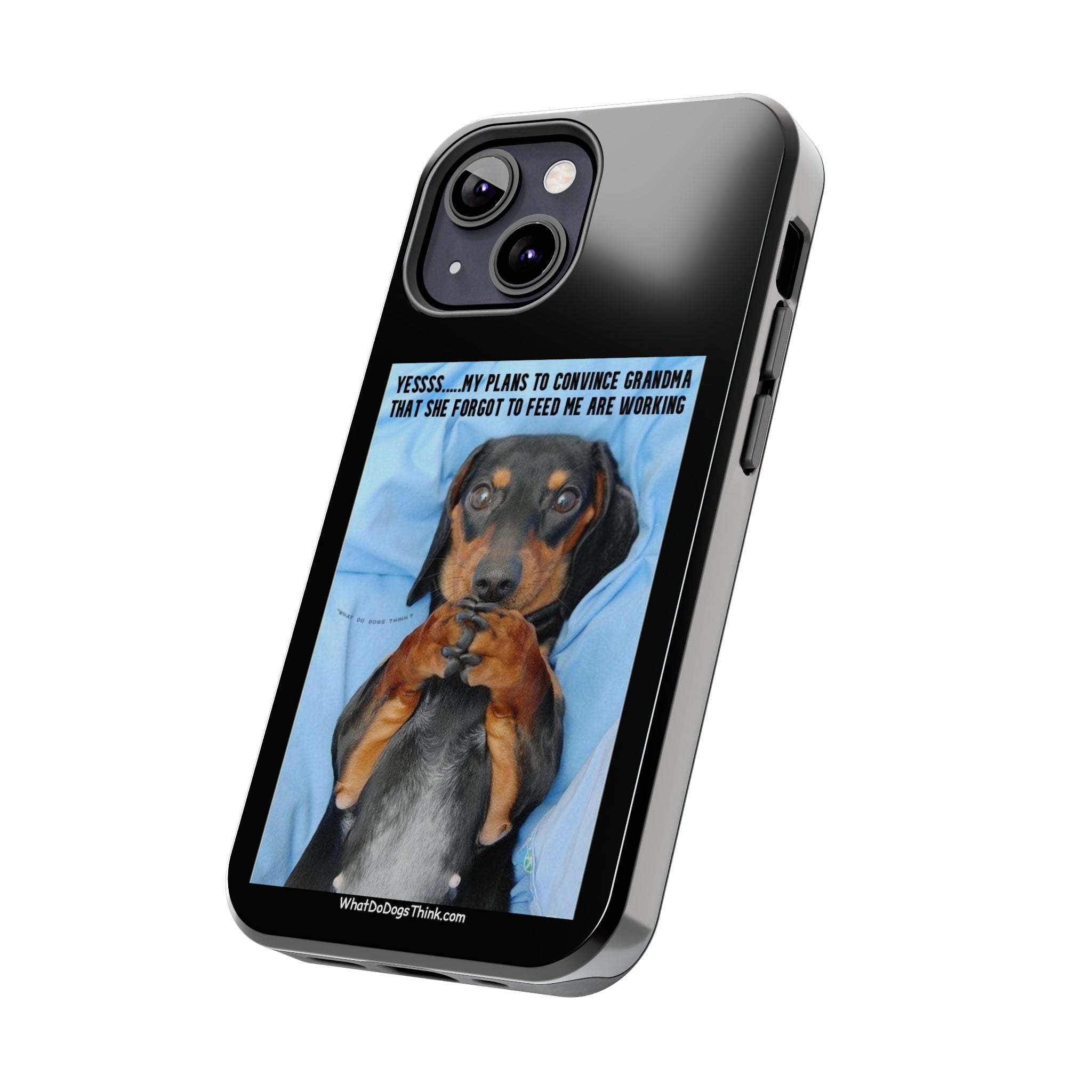 Grandma Black Tough Phone Cases