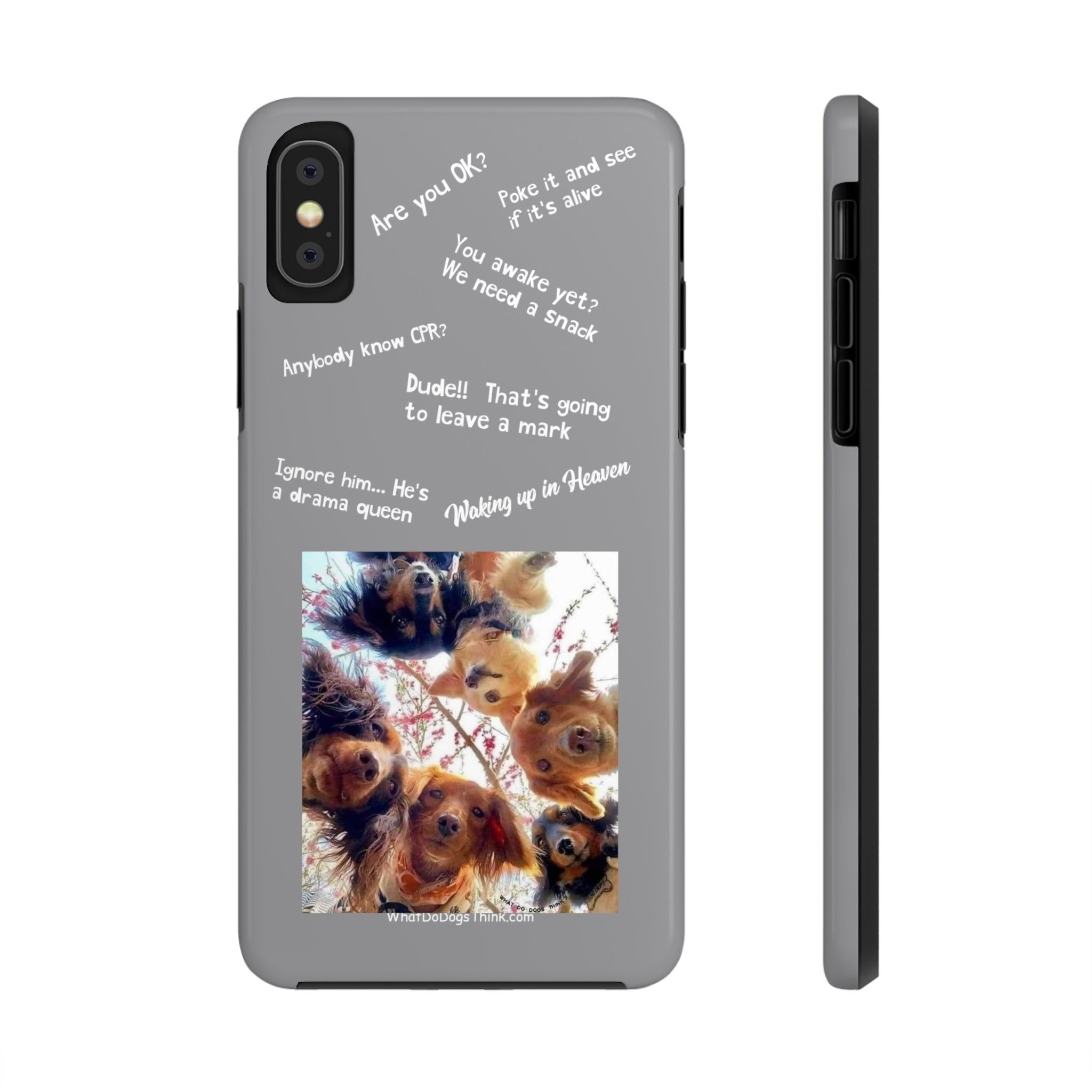 Are you OK? Compilation Grey Tough Phone Cases