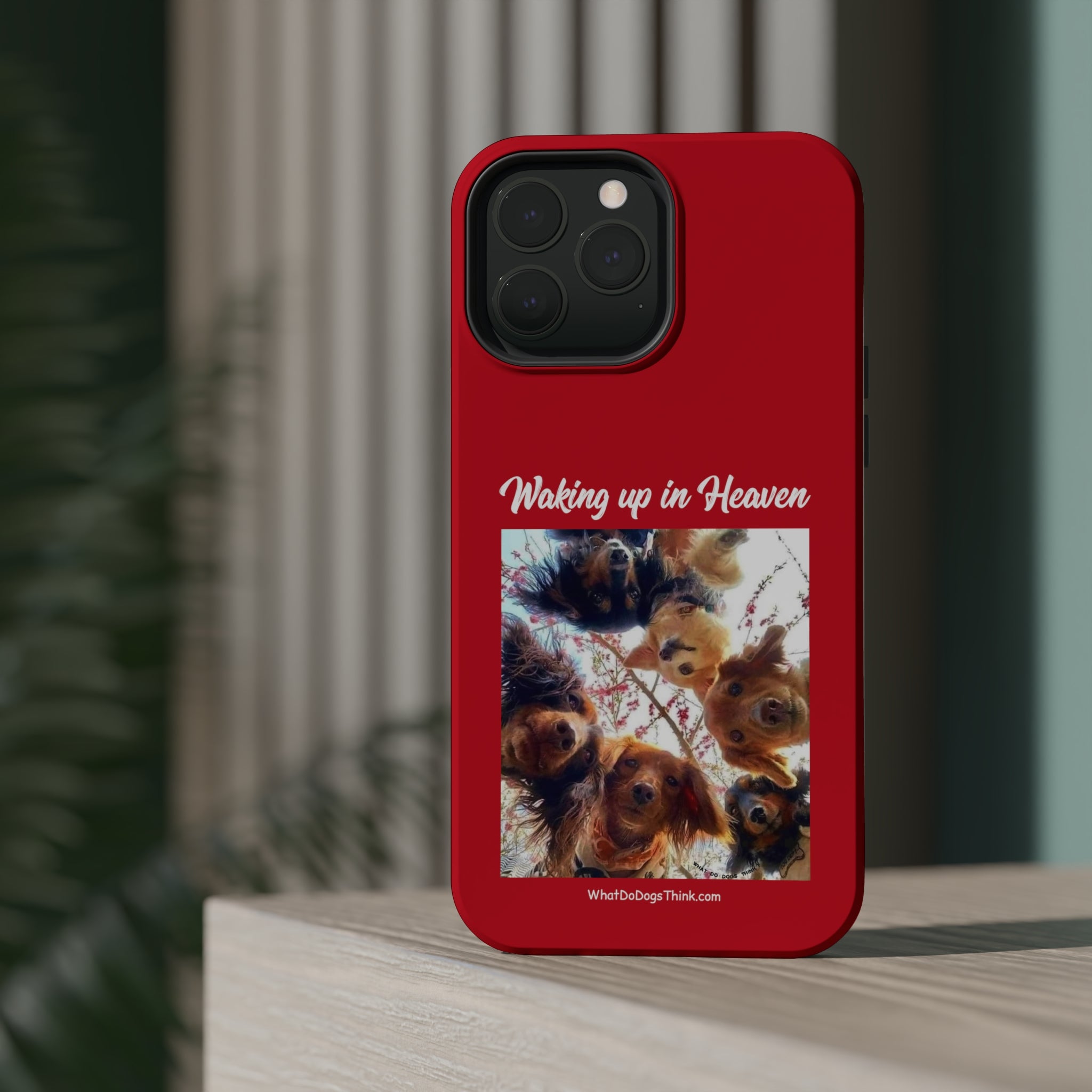 Waking Up In Heaven Red MagSafe Tough Cases