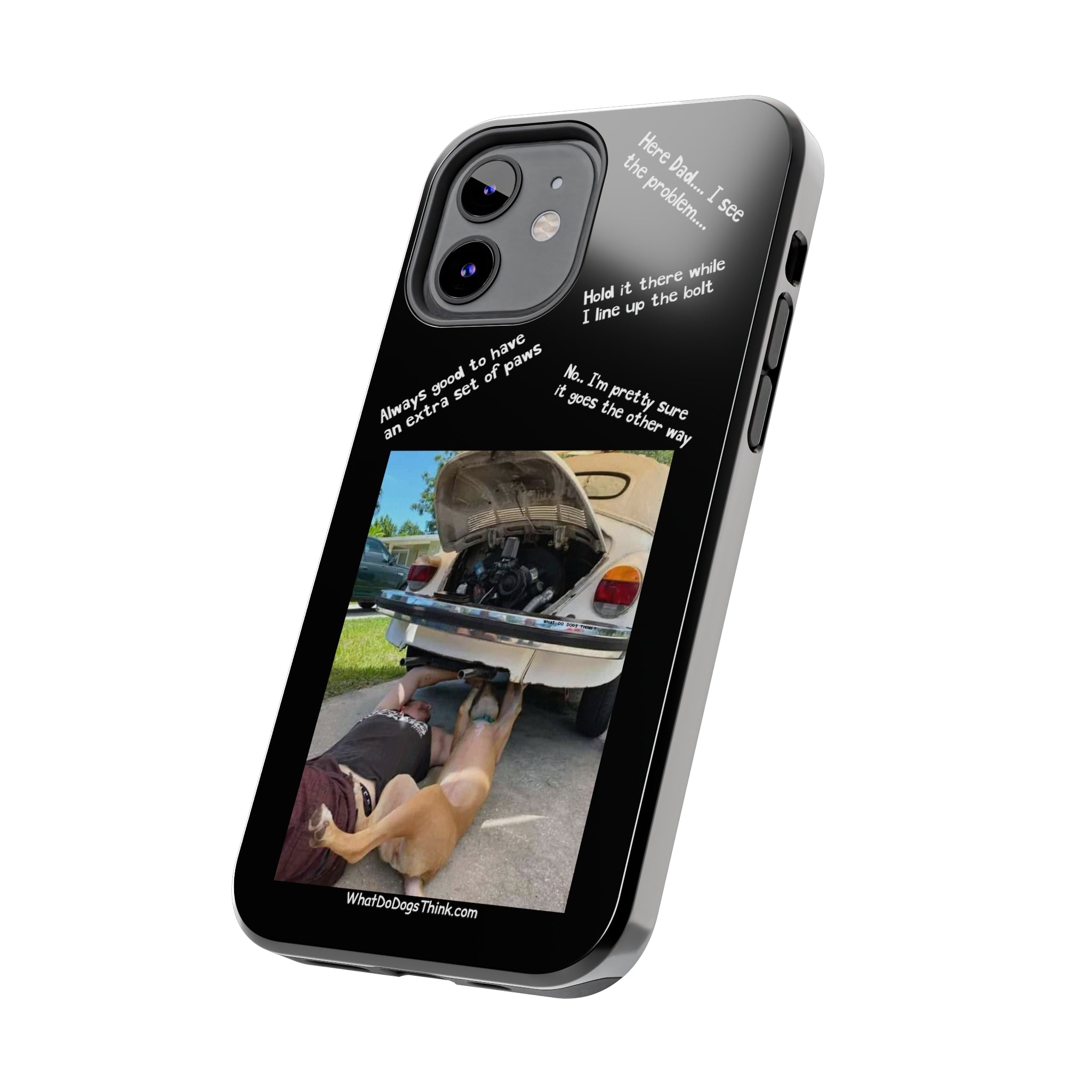 Bug Helper Compilation Black Tough Phone Cases