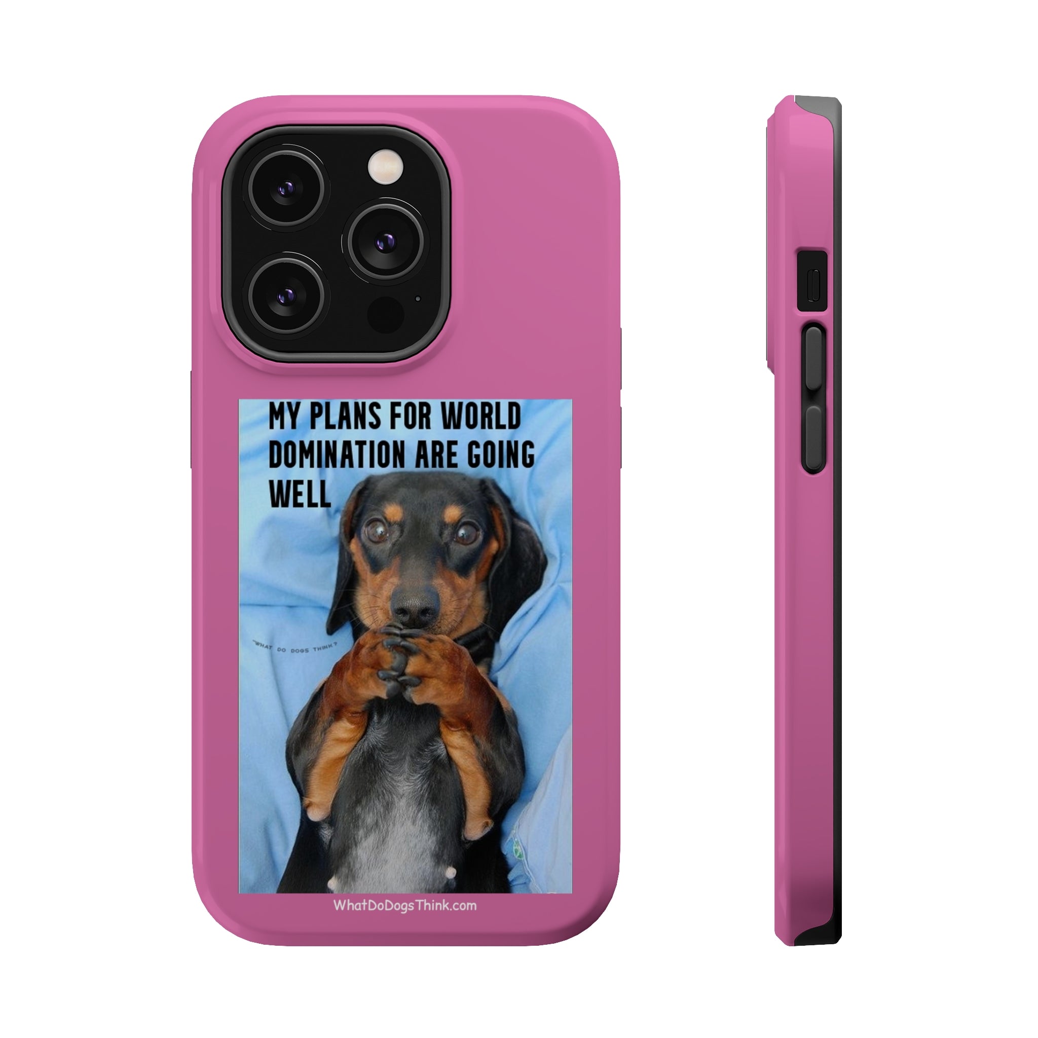 World Domination Pink MagSafe Tough Cases