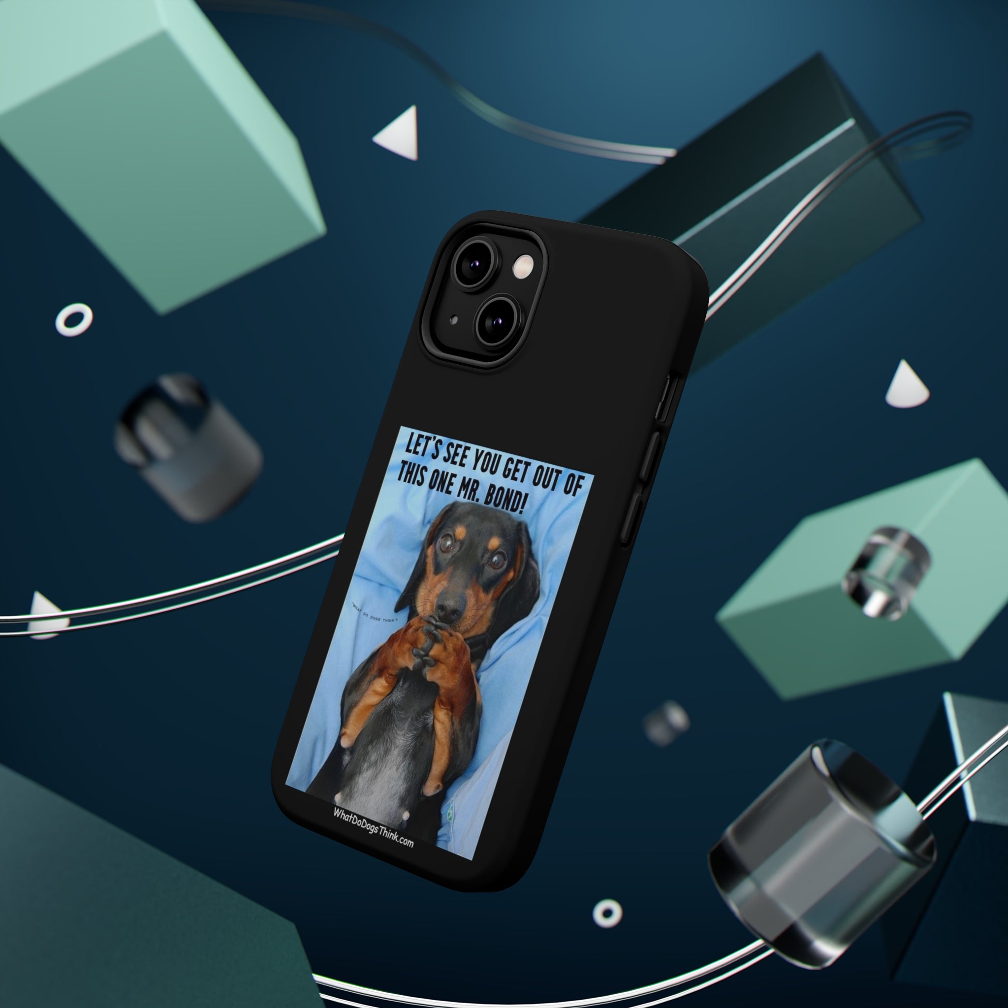 Mr. Bond Black MagSafe Tough Cases