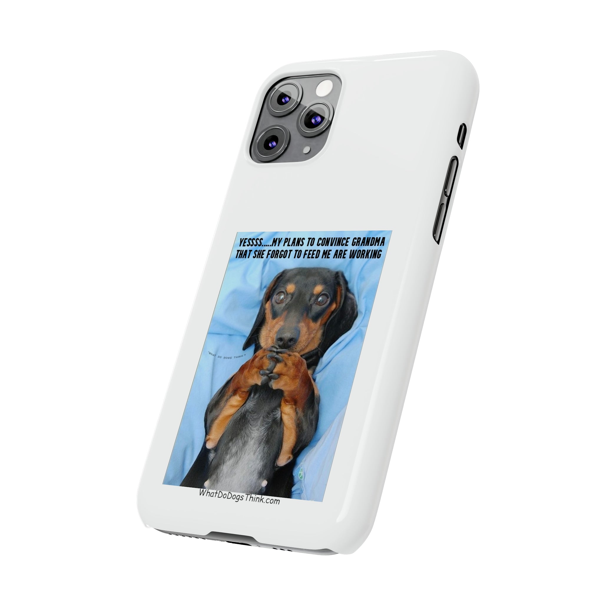 Grandma White Slim Phone Cases