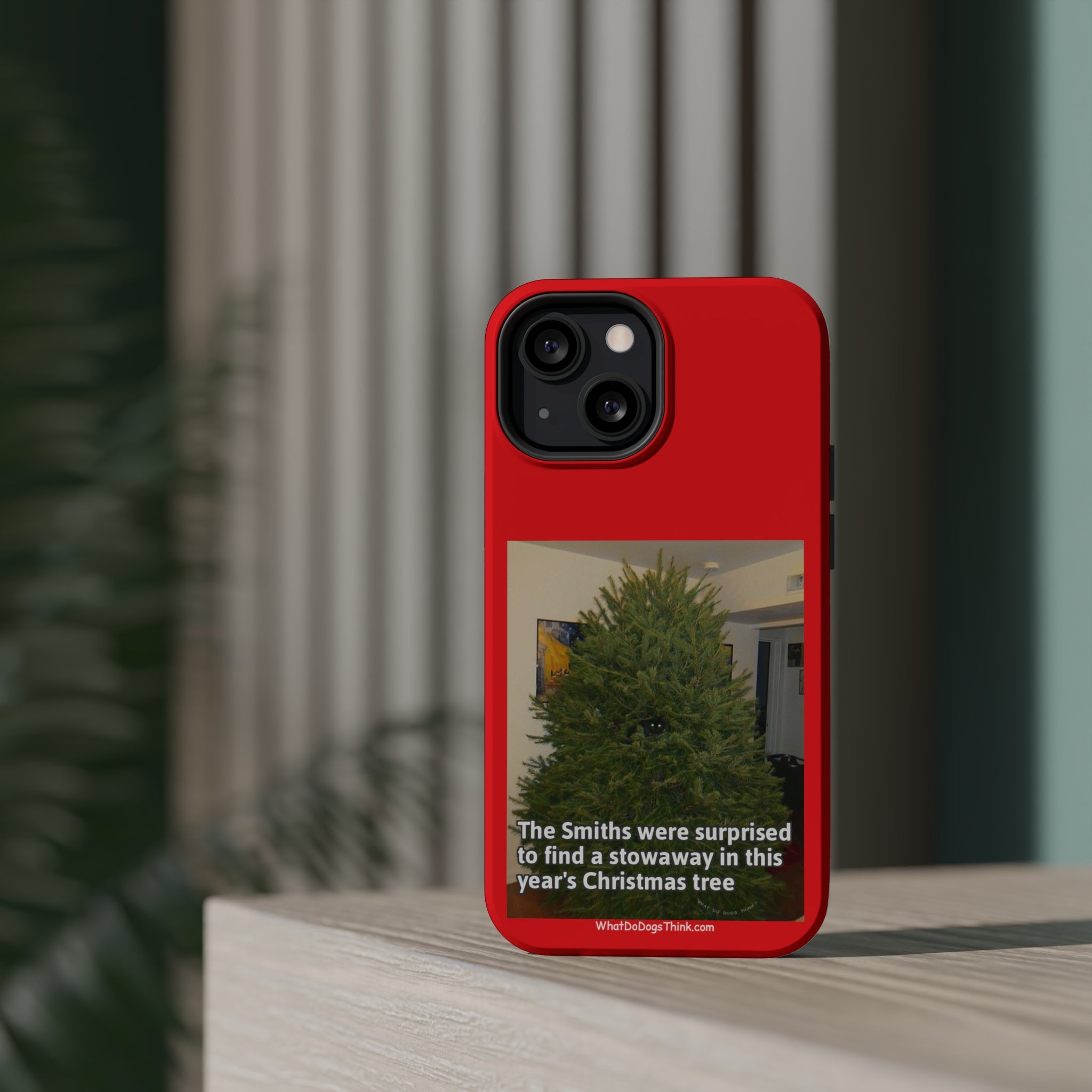 Stowaway Cat Red MagSafe Tough Case