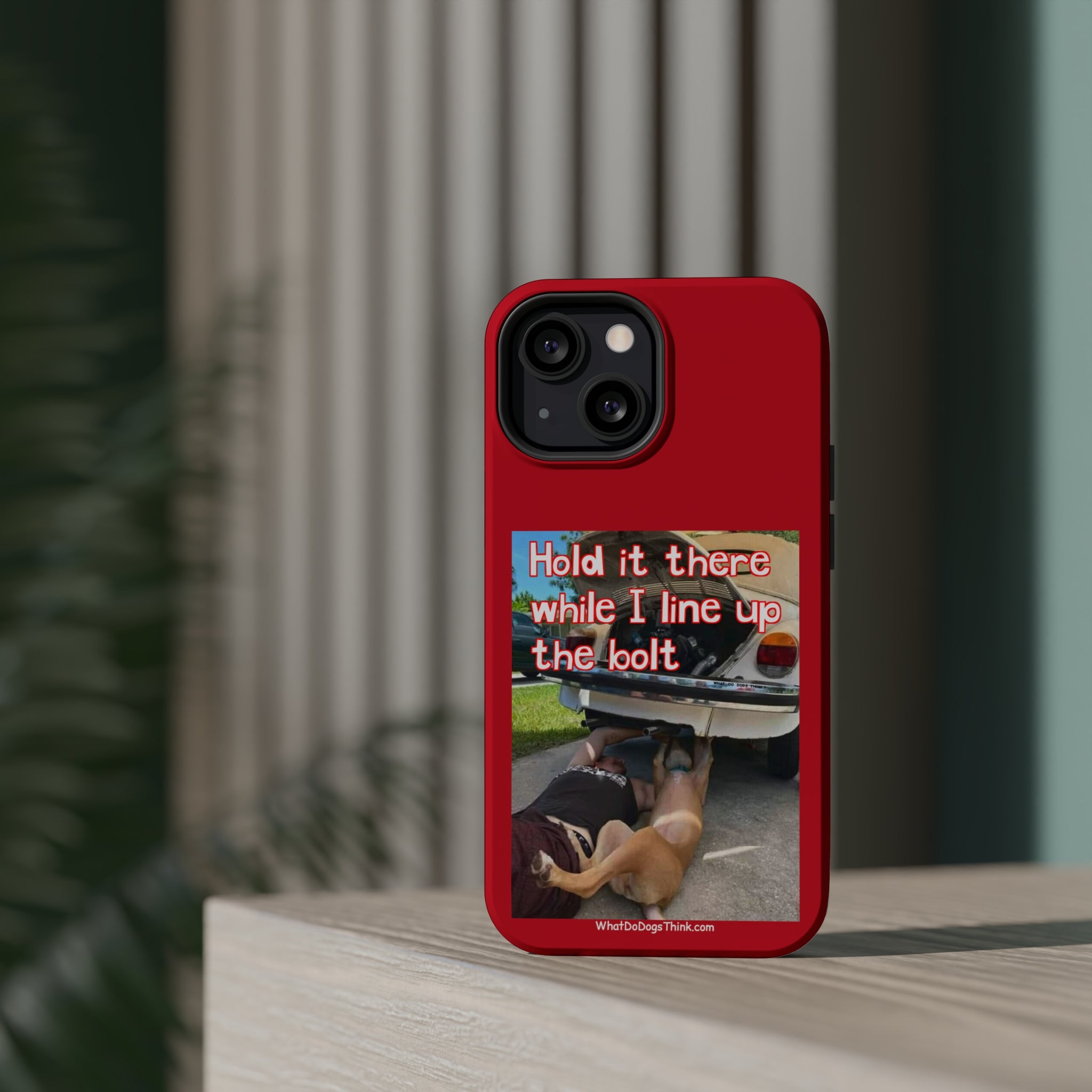 Hold It Red MagSafe Tough Cases