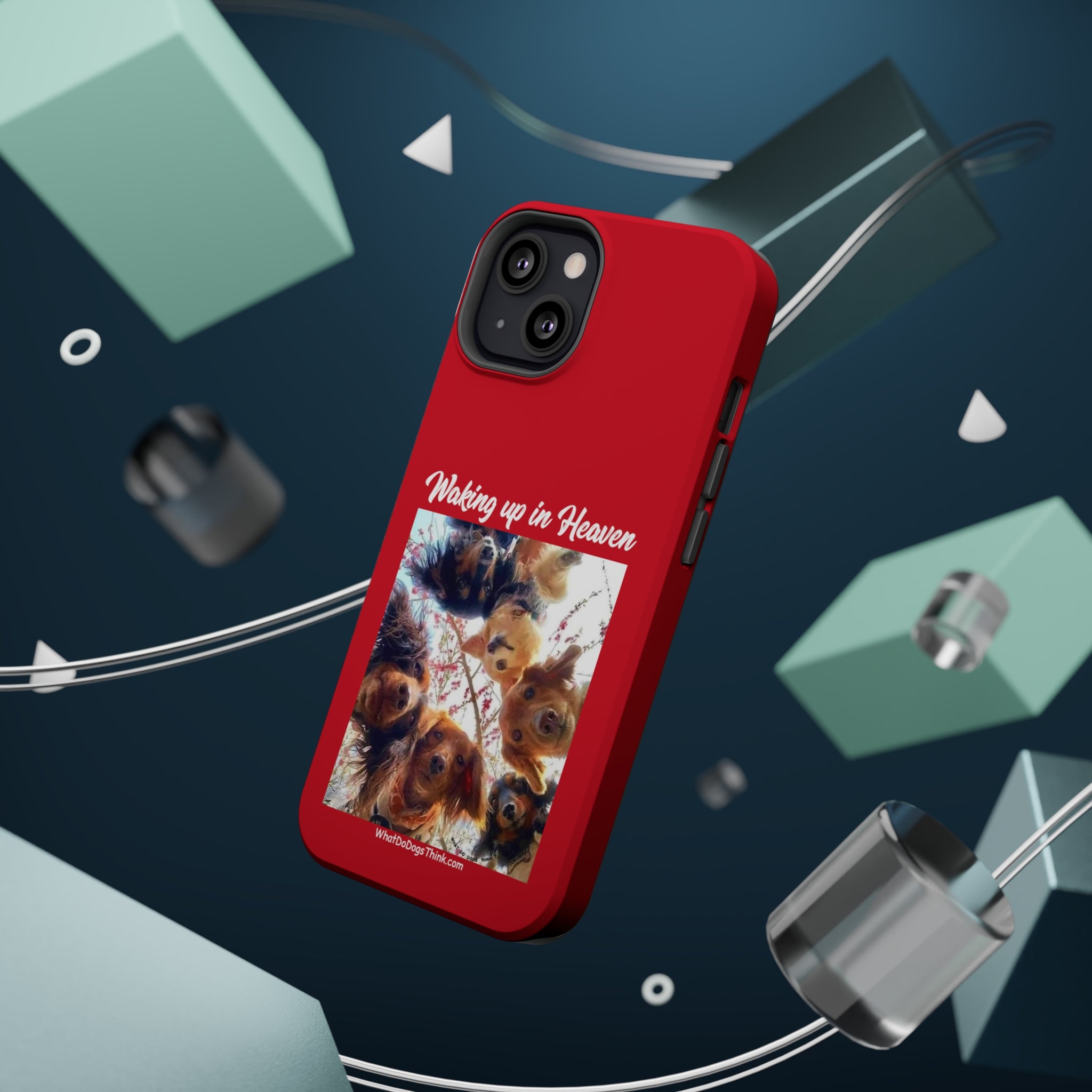 Waking Up In Heaven Red MagSafe Tough Cases