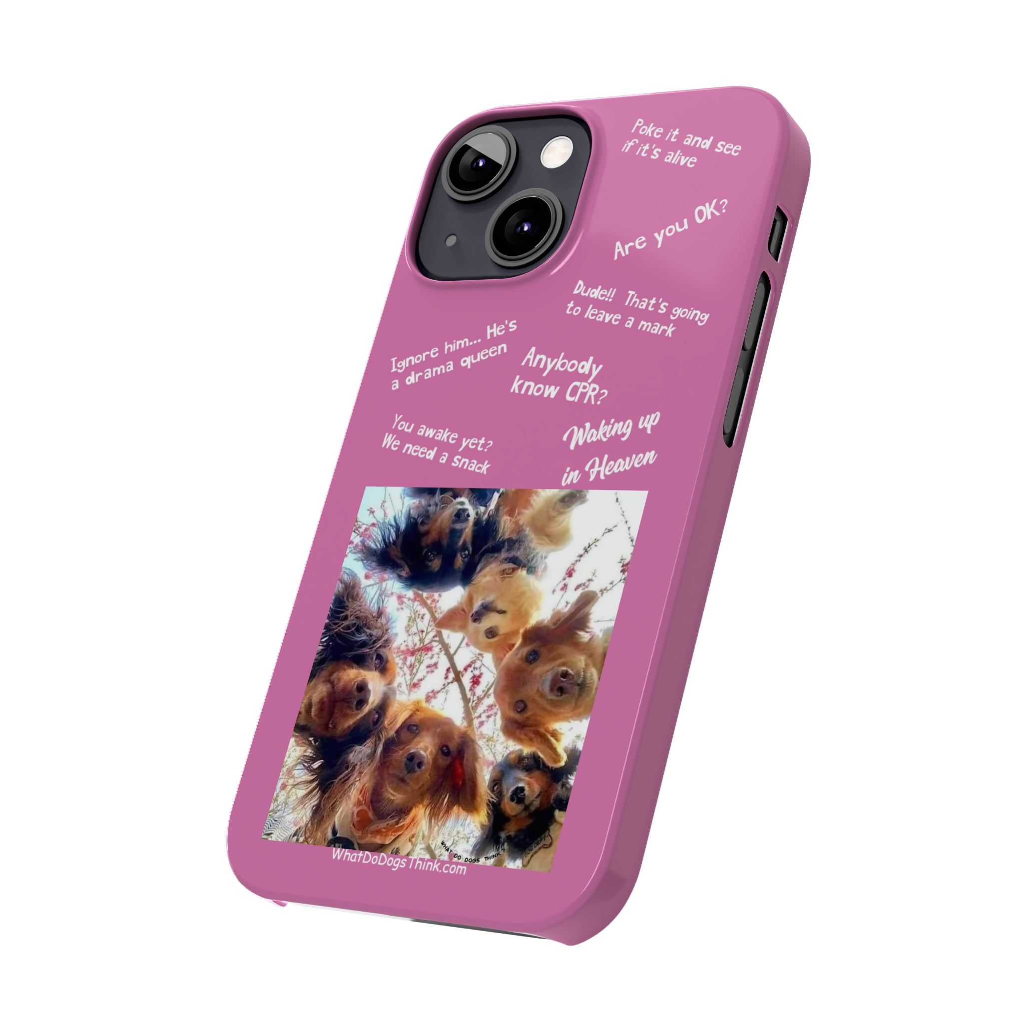Are You OK? Compilation Pink Slim Phone Cases