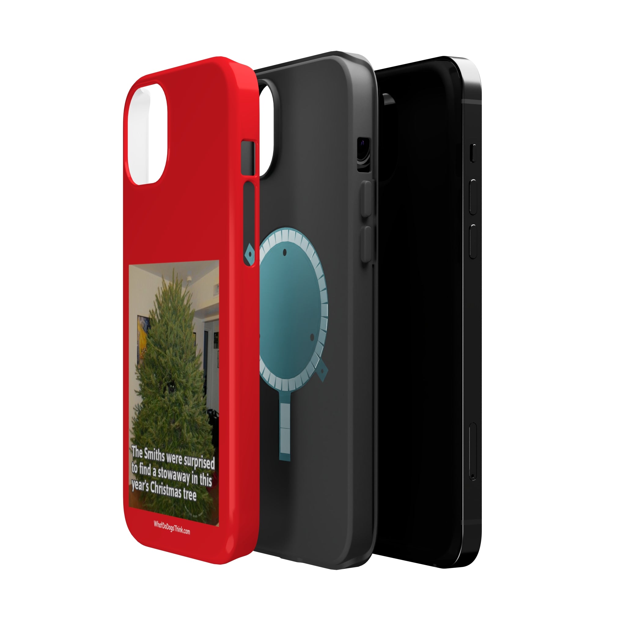 Stowaway Cat Red MagSafe Tough Case