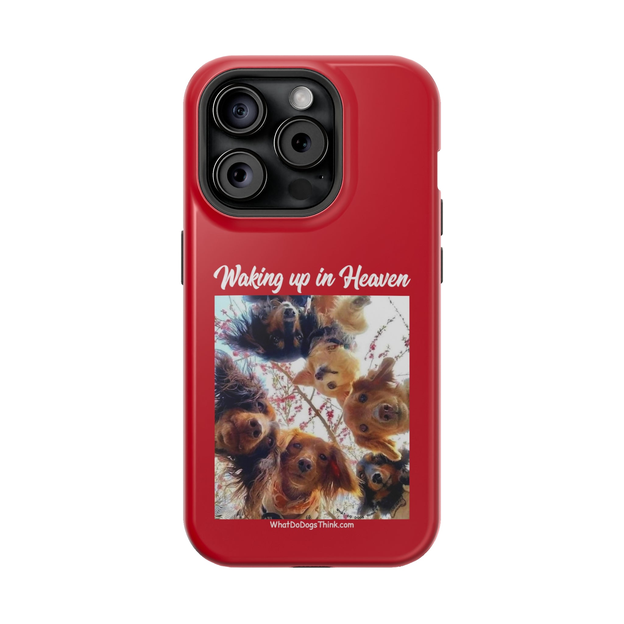 Waking Up In Heaven Red MagSafe Tough Cases