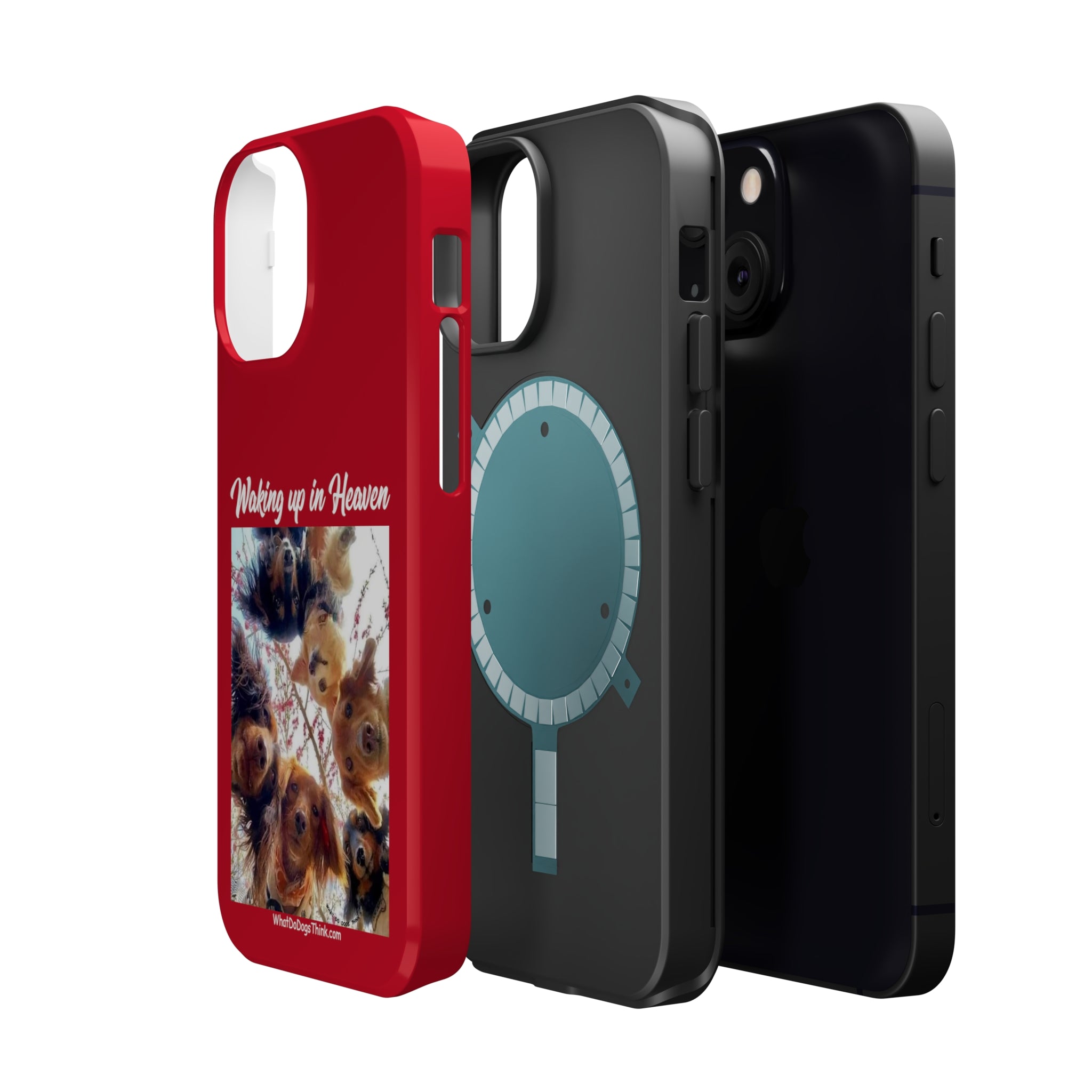 Waking Up In Heaven Red MagSafe Tough Cases