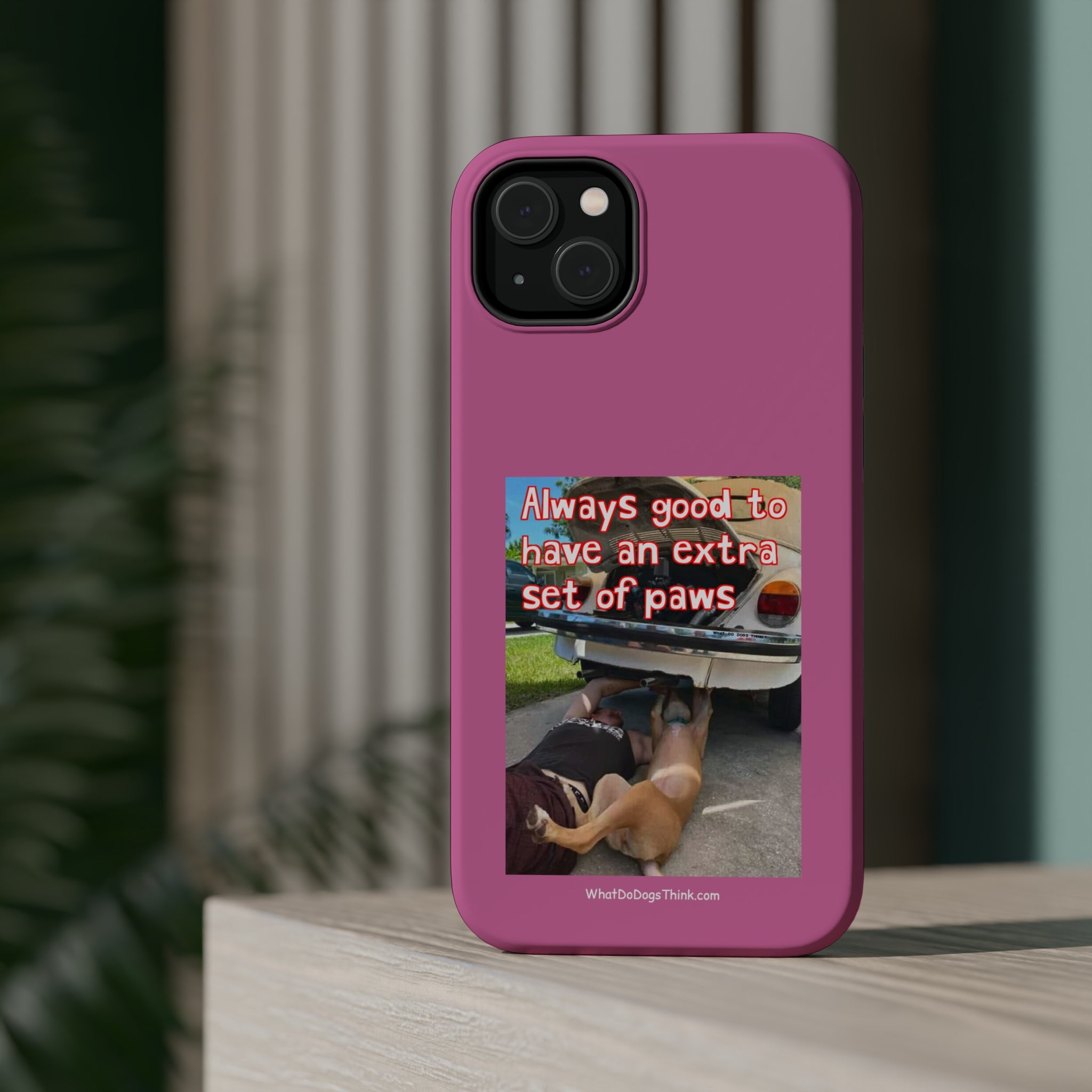 Extra Paw Pink MagSafe Tough Cases